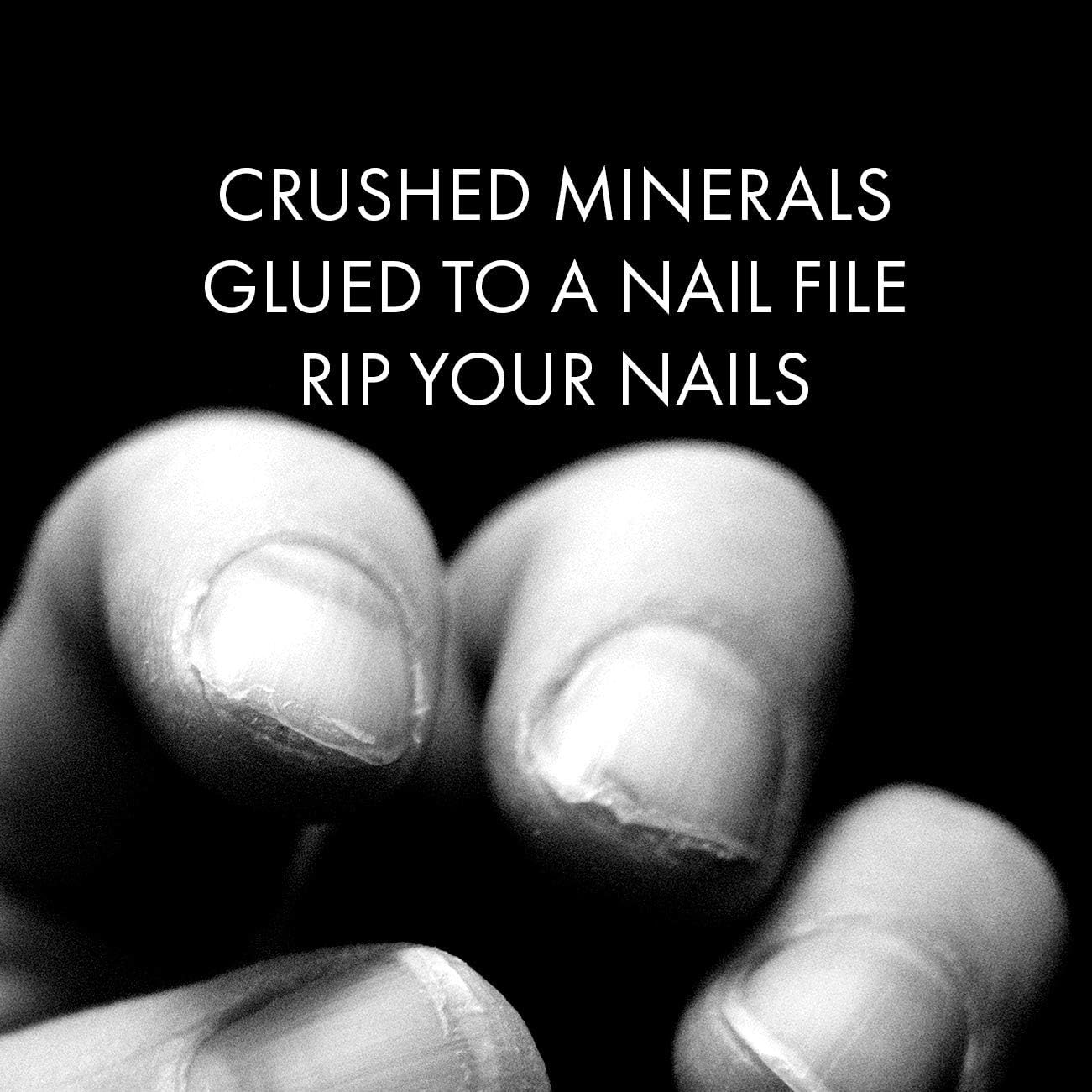 GERMANIKURE 2 Pc Glass Bundle - Crystal Glass Cuticle Stick & File Away Your Worries Nail File in Suede Sleeves – Handmade in Czech Republic – Pro Manicure Supplies – Cuticle Pusher, Callous Remover