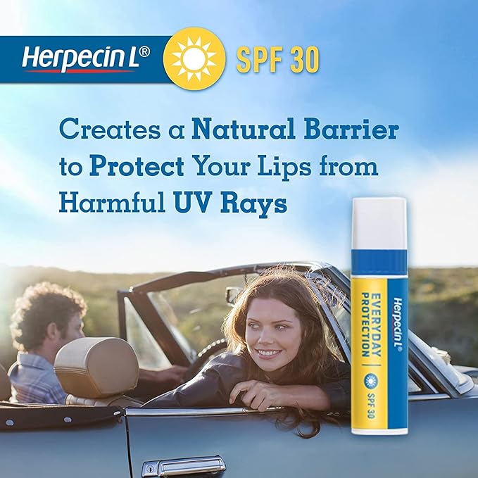 Herpecin L Lip Protectant SPF 30 0.10 oz (Pack of 10)