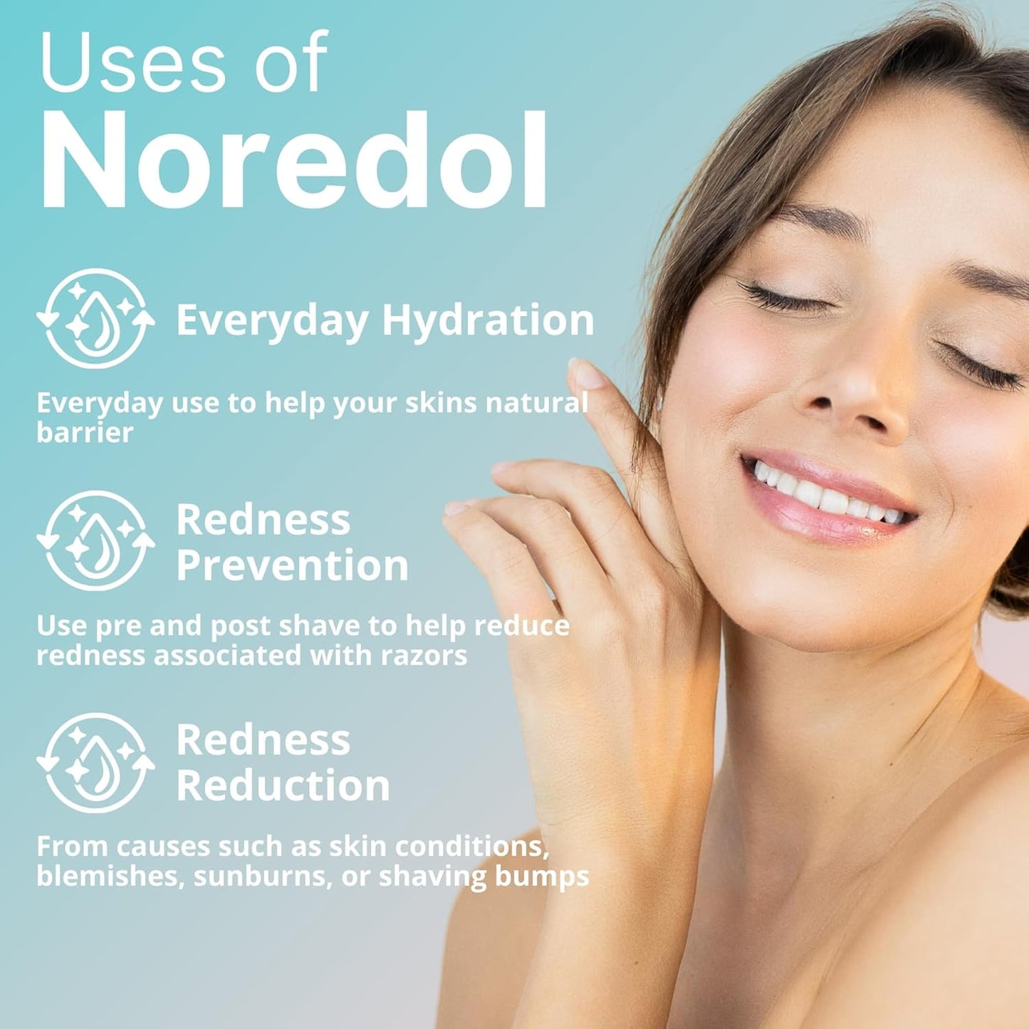 Skin Care Gel - Redness Relief Moisturizer for Dry Skin - Rosacea Treatment for Face - Soothes Prone Skin and Irritation - Fragrance Free 2 oz