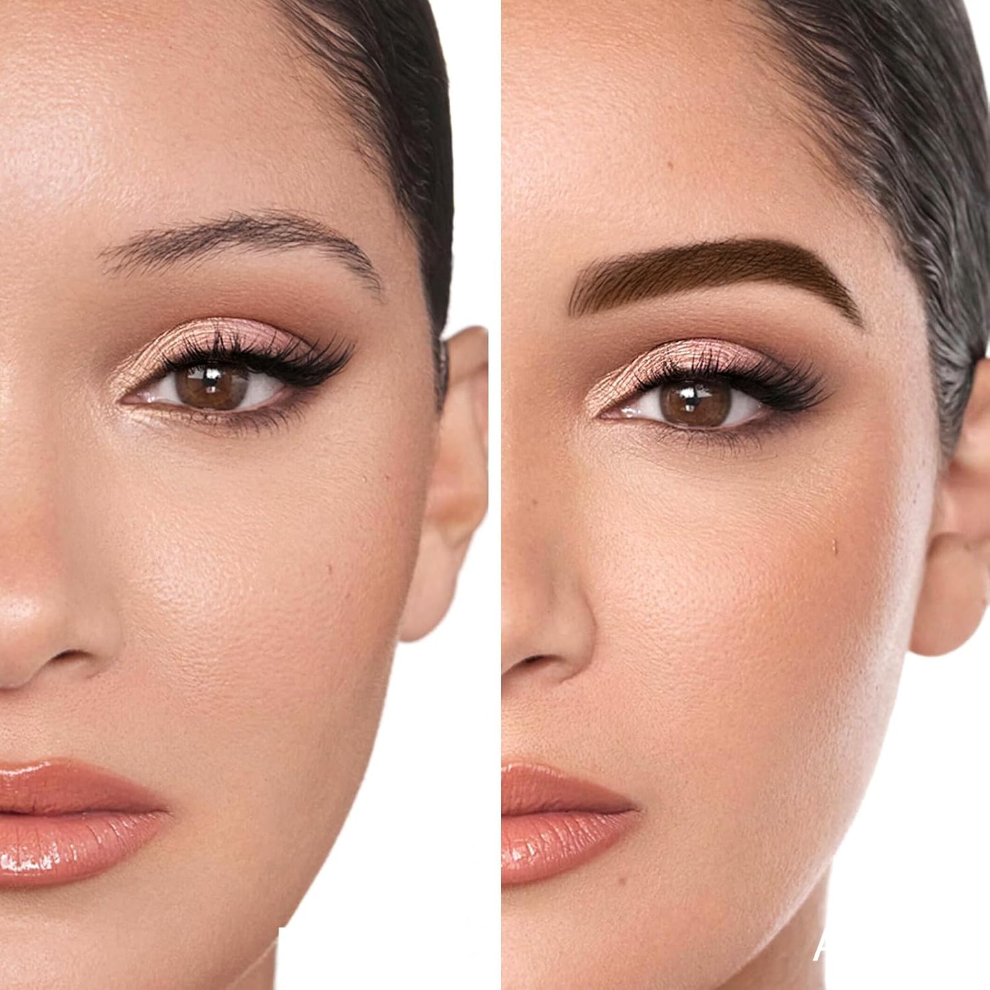 Boobeen Eyebrow Powder Kit, 2-color Waterproof Eyebrow Palette Makeup to Definer & Filler Brows, Eyebrow Color Powder Shape Natural Looking Brow - with Mirror Brush