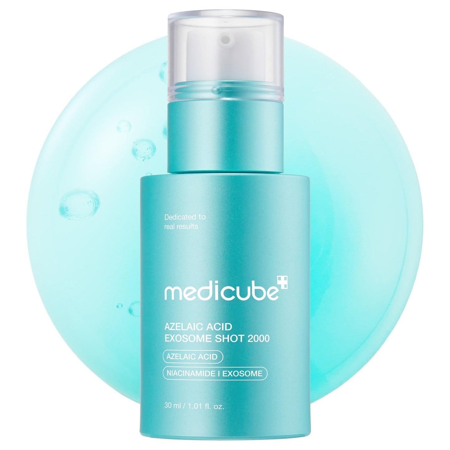 medicube Zero Exosome Shot 7,500 PPM Spicule Facial Serum | Liquid Skin Booster Serum | Exosome, AHA+BHA+PHA | Pore Care, Dead Skin Cells, Skin Texture | Korean Skin Care 1.01 fl.oz