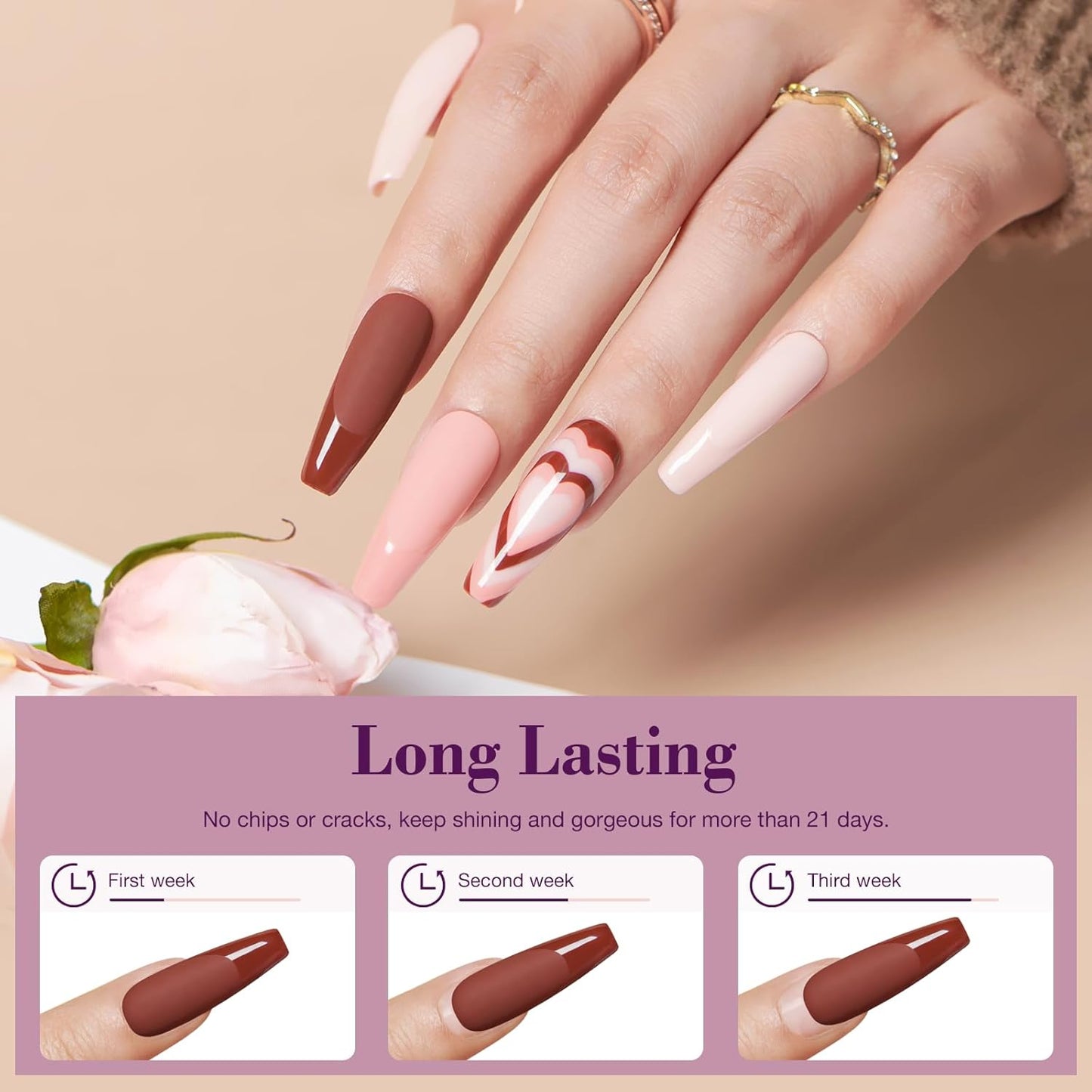 31Pcs Dip Nails Powder Starter Kit, AZUREBEAUTY 20 Colors Purple Blue Glitter Dipping Powder Recycling Tray Liquid Set with Base Top Coat Activator for French Nails Art Manicure DIY Home Salon