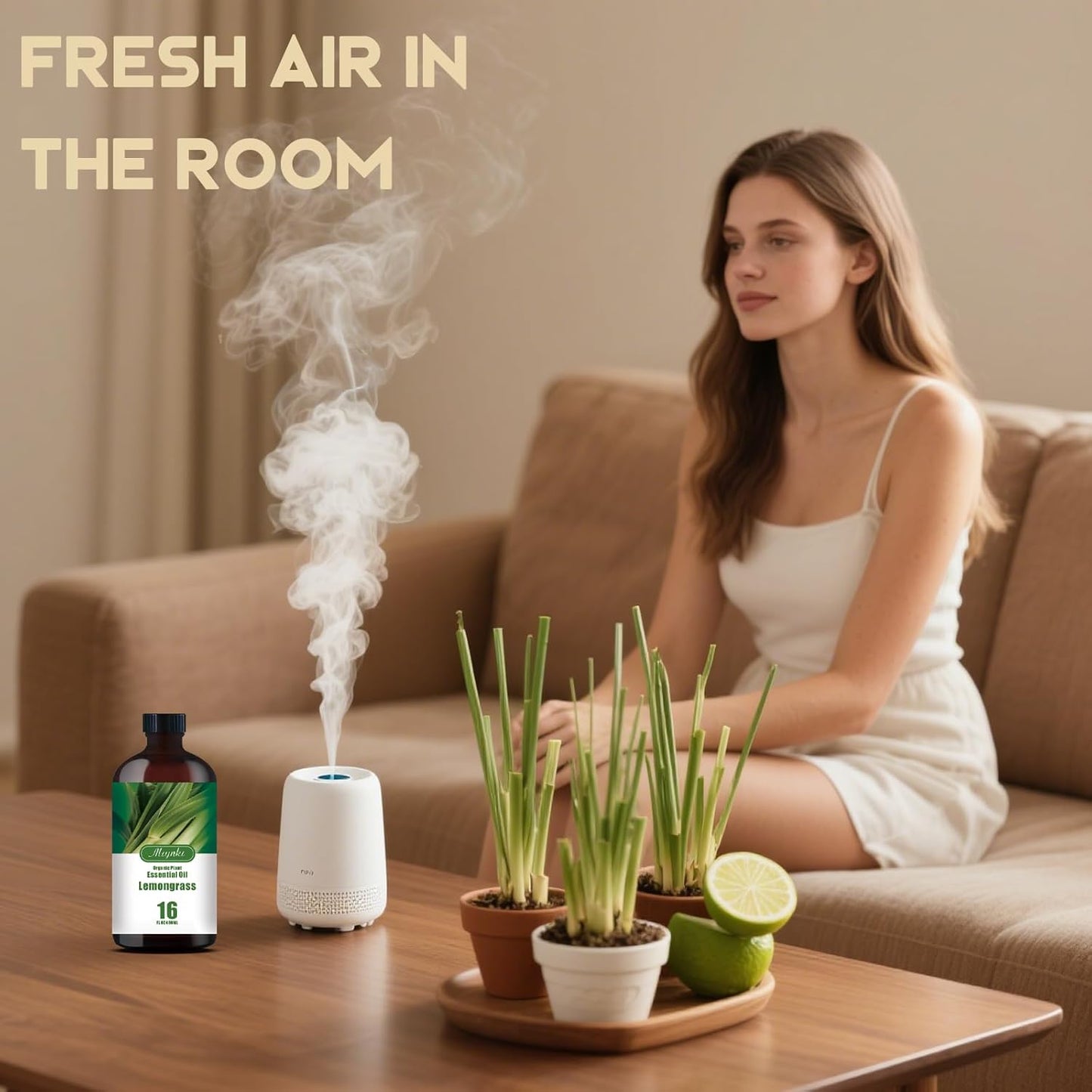 Lemongrass Essential Oil-Lemongrass Fragrance Oil 16.33oz (490ml)-100% Pure Natural Scent for Diffusers, Candles, Soap Making & Aromatherapy-Relaxing Home & Gift Essential Oil for Bath, Massage