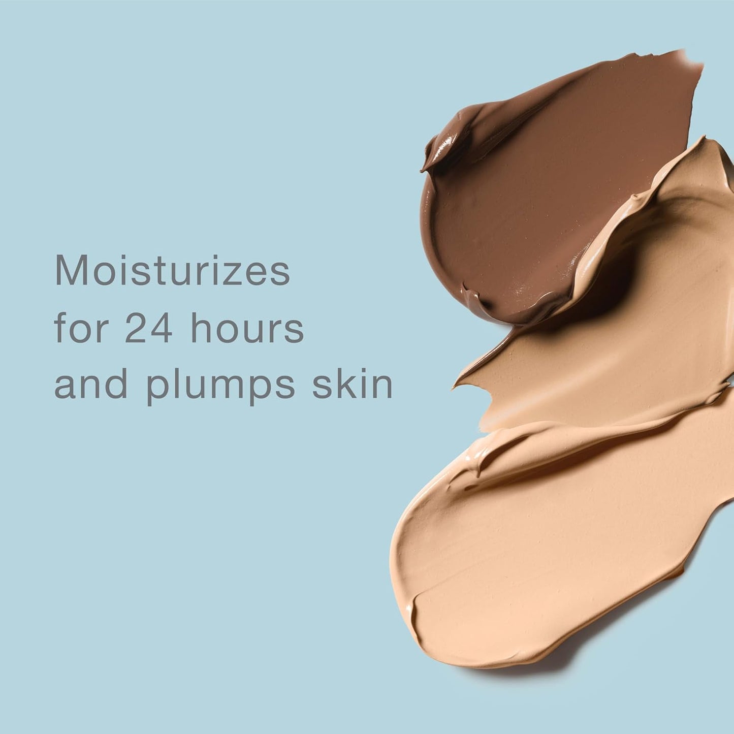 Neutrogena Hydro Boost Hydrating Tint Foundation Makeup for Dry Skin, with Hyaluronic Acid, Lightweight Oil-Free Water Gel, Non-Comedogenic, 85 Honey Color 1.0 fl. oz