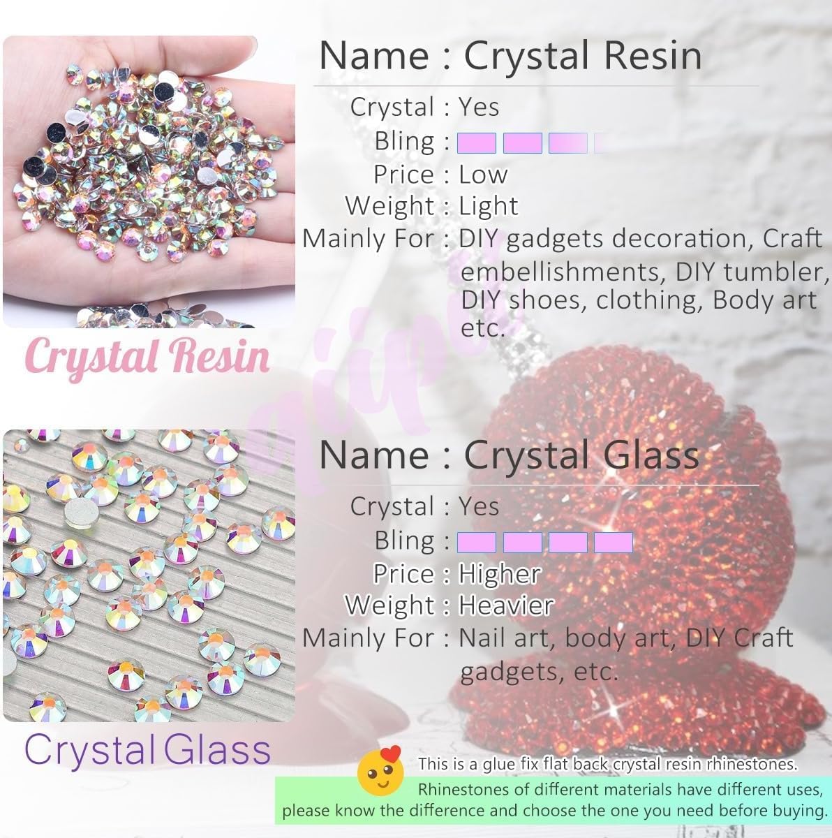 Golden Yellow Crystal Resin Rhinestones w B7000 Jewelry Glue for Bedazzling Crafting Gold Flatback Stones 3mm 4mm 5mm 6mm Diamonds Crystals Gems for Nails Face Makeup Tumblers Bottles Craftts