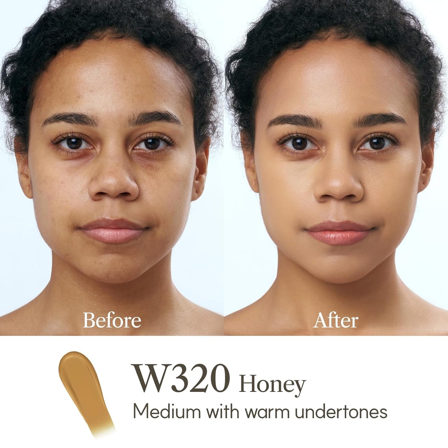 THE FACE SHOP Ink Lasting Liquid Foundation, Full Coverage, 72‑Hour Wear Semi‑Matte Finish, Makeup with Bakuchiol, N320 Chestnut, 0.84 Fl. Oz.