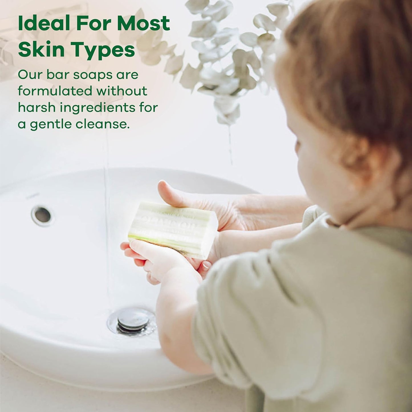 Australian Botanical Soap, 6.6 OZ, Vitamin C and Valencia Orange, Triple Milled Bars made with a Natural Soap Base and Enriched with Organic Shea Butter, Pack of 8