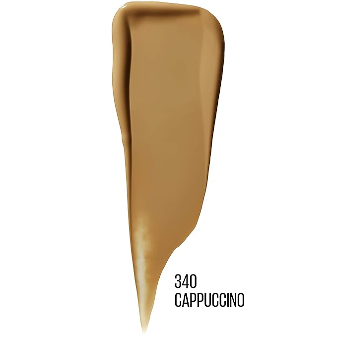 Maybelline Dream Urban Cover Flawless Coverage Foundation Makeup, SPF 50, Cappuccino