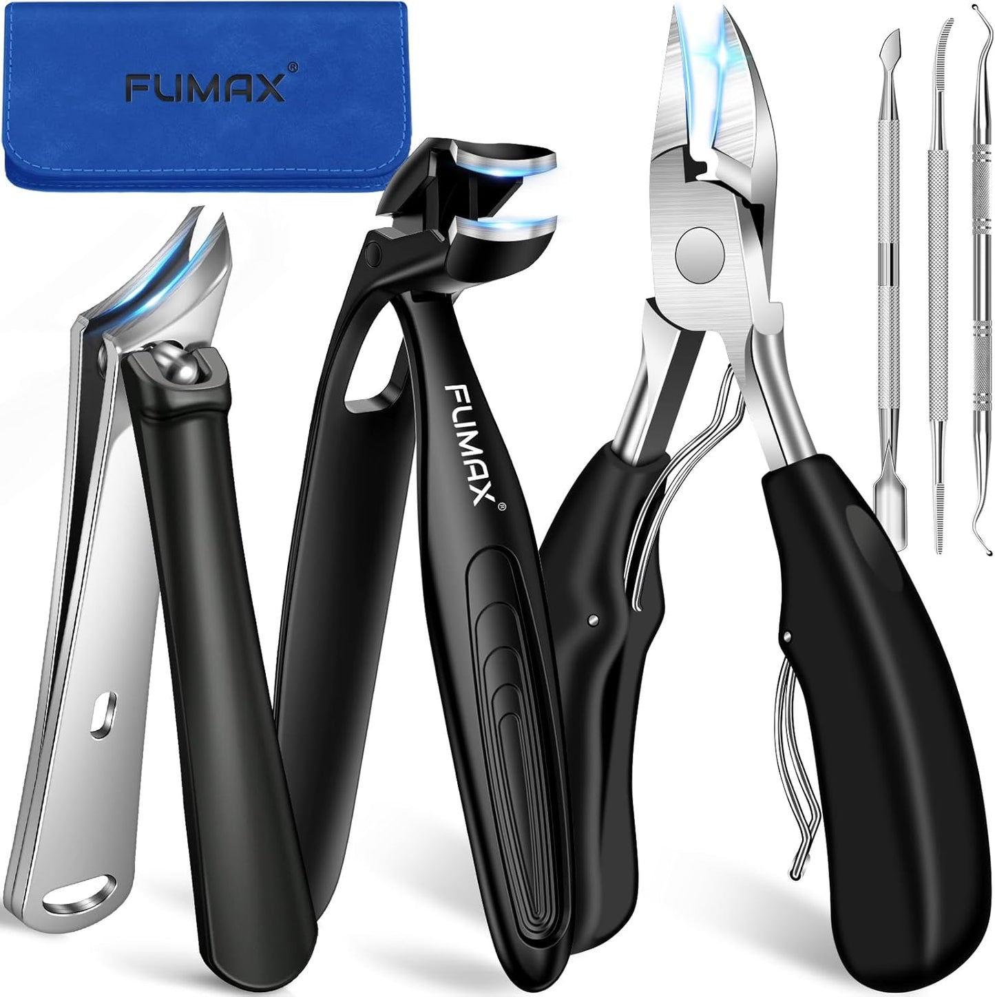 2025 Toenail Clippers for Thick Toenails for Seniors, Angled Long Handled Toe Nail Clippers for Thick Nails for Men, Heavy Duty Large Ingrown Toenail Clippers, Ultra Sharp Slanted Fingernail Clippers
