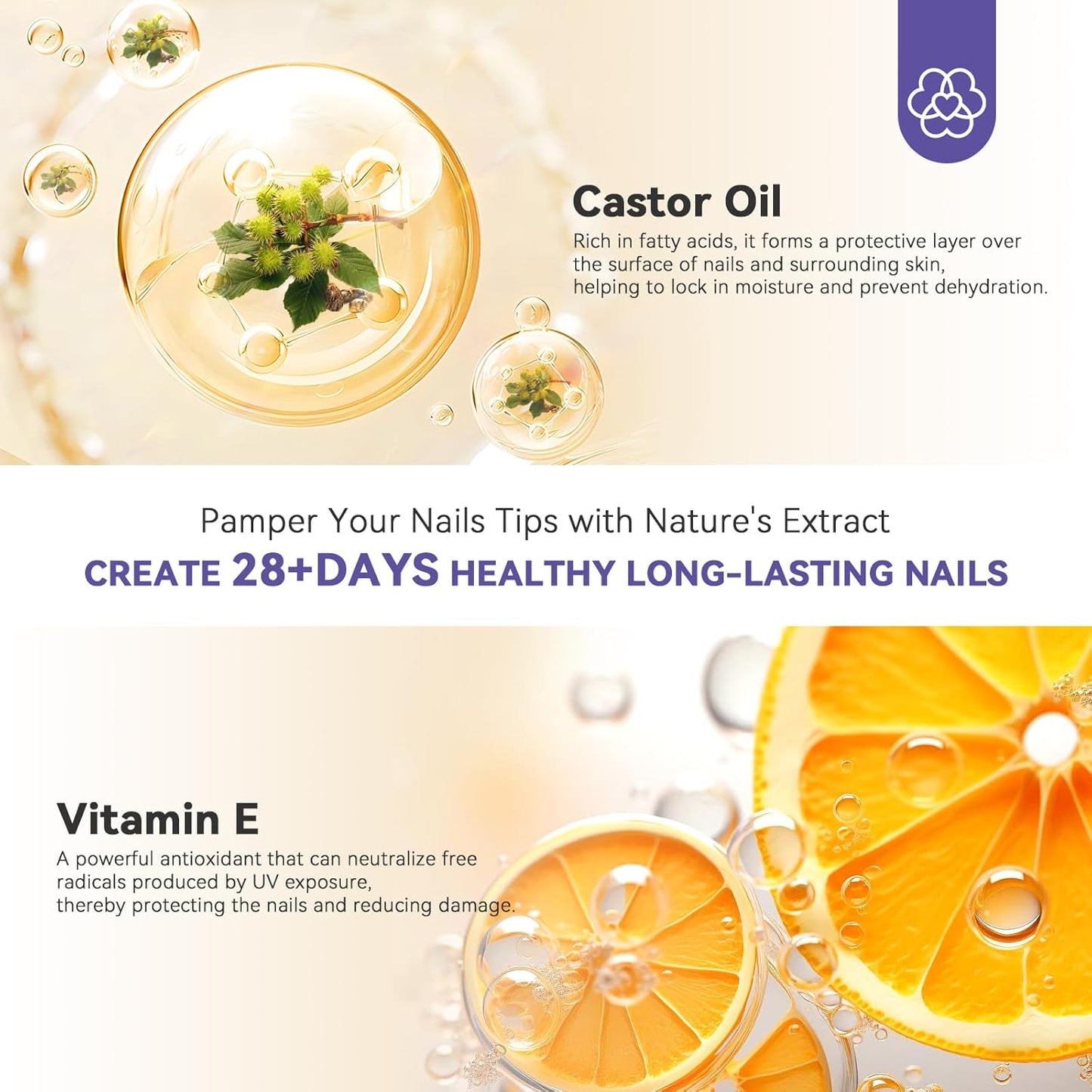 SAVILAND Nail Primer No Lift: 2024 Acid Free Primer Nail Prep Bond with Vitamin E Ingredient Castor Oil for Gel Acrylic Dip Nails, Ultra-Strong Adhesion Protein Nail Bond Nail Supplies Home Salon