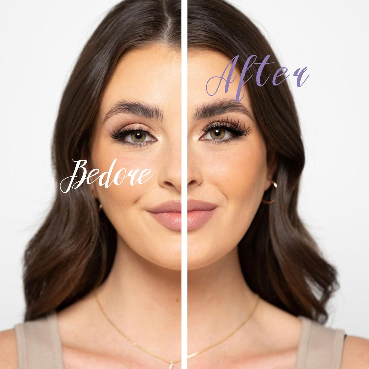 GAQQI Lash Clusters, GQ03 False Eyelashes DIY Lash Extensions D Curl 168PCS Cluster Lashes 14MM, Wispy and Natural Look (GQ03,14mm,D Curl)