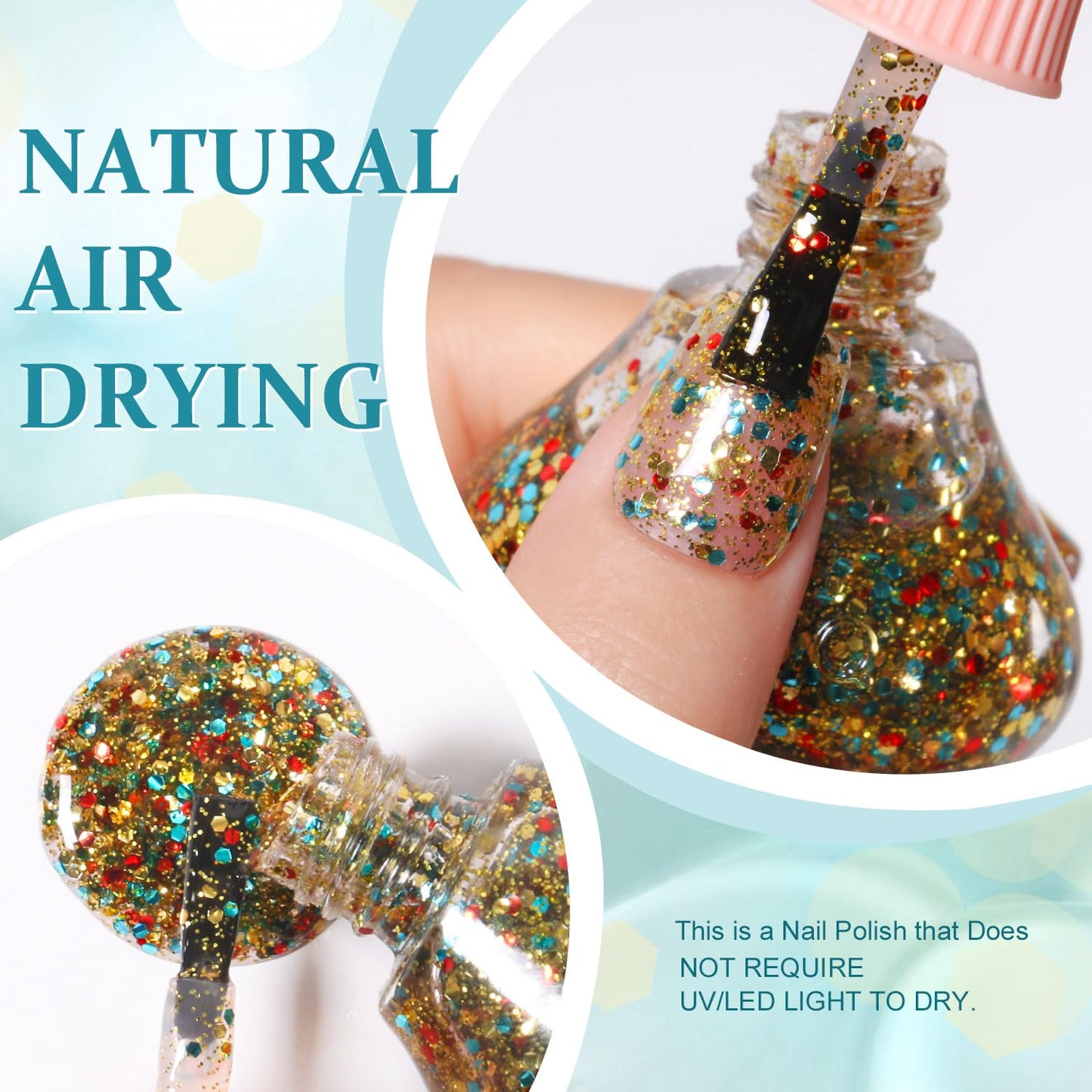 Major Dijit Quick Dry Nail Polish Colorful Summer Nail Lacquer for Nail Art Cruelty-Free Regular Nail Polish 0.41 fl oz.