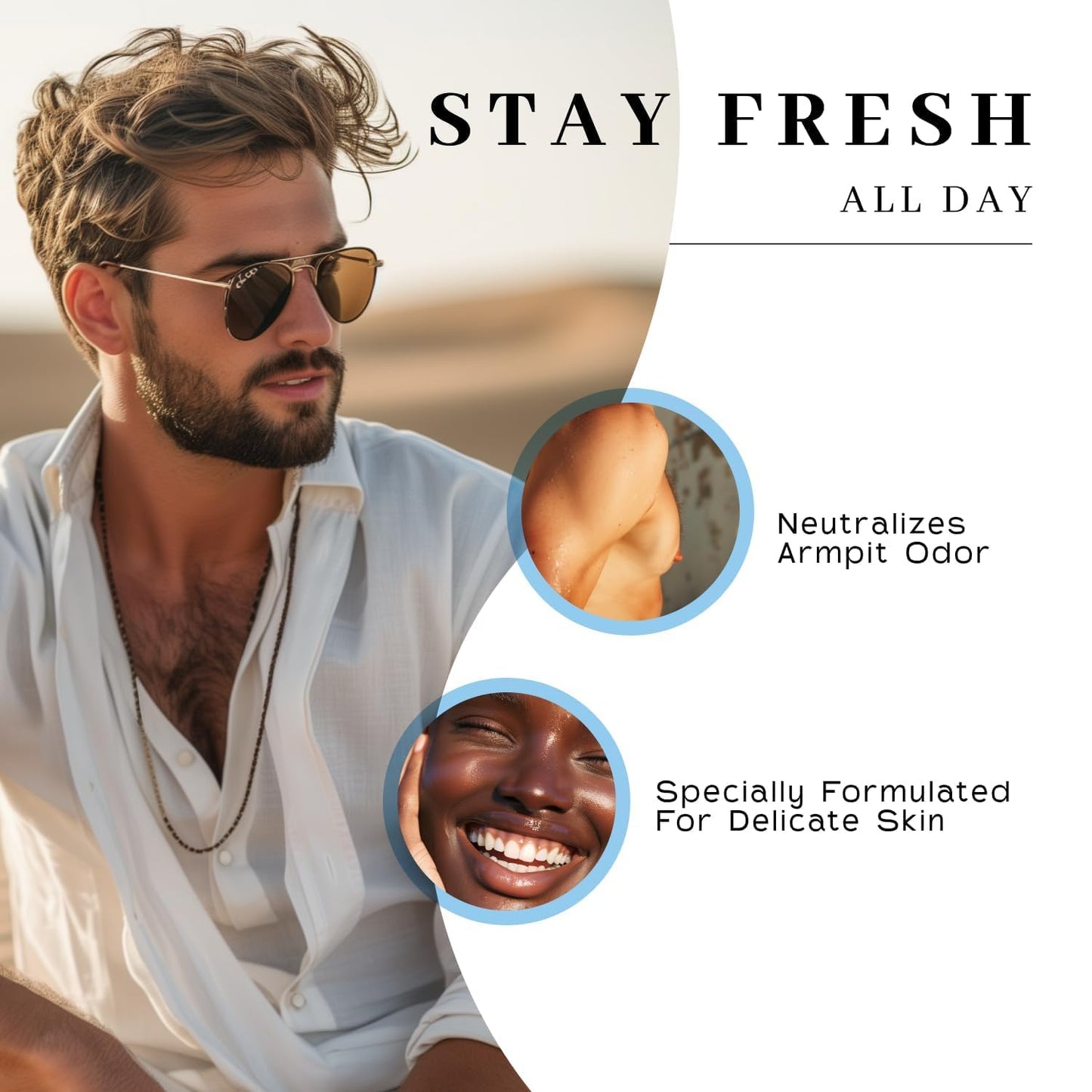 VanMan Coconut & Magnesium Deodorant Stick - Natural Aluminum Free Deodorant for Women & Men - Effective Odor Control for Delicate Skin - With Tallow, Shea Butter & Coconut Oil - 2 Fl Oz Unscented