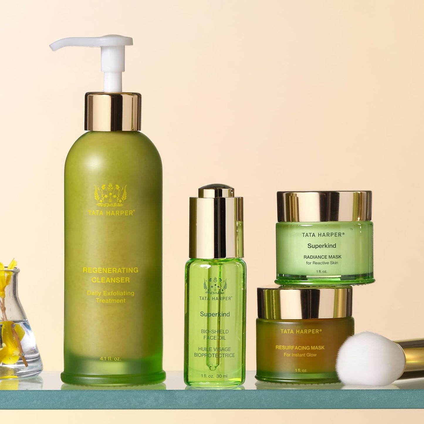 Tata Harper Superkind Radiance Mask, Gentle Glow Mask for Sensitive Skin, Skin Barrier Support, Hypoallergenic Skincare, Fragrance Free, Natural Skincare, Dermatologist Tested, Vegan, 30ml