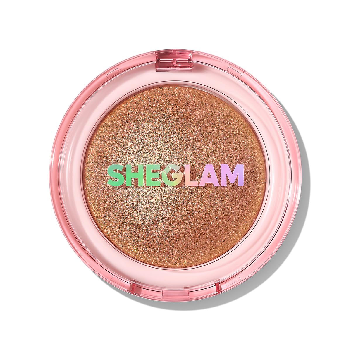 SHEGLAM Glowchi Bouncy Highlighter Mochi-like Formula Highlighter Long-lasting Shimmer Makeup-Peach Jam