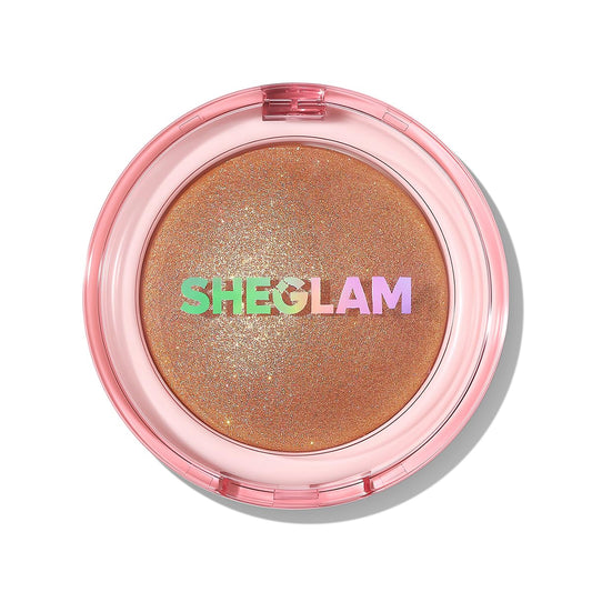 SHEGLAM Glowchi Bouncy Highlighter Mochi-like Formula Highlighter Long-lasting Shimmer Makeup-Peach Jam