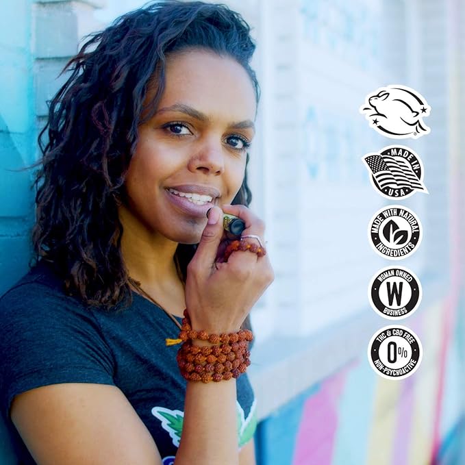 CannaSmack Natural Hemp Lip Balm - Sooth, Protect, & Moisturize Your Lips. 5 Flavors - Mango, Tropical, Peach, Berry, & Cherry - Beeswax, Hemp Seed Oil, Coconut Oil, & Vitamin E - Cruelty Free