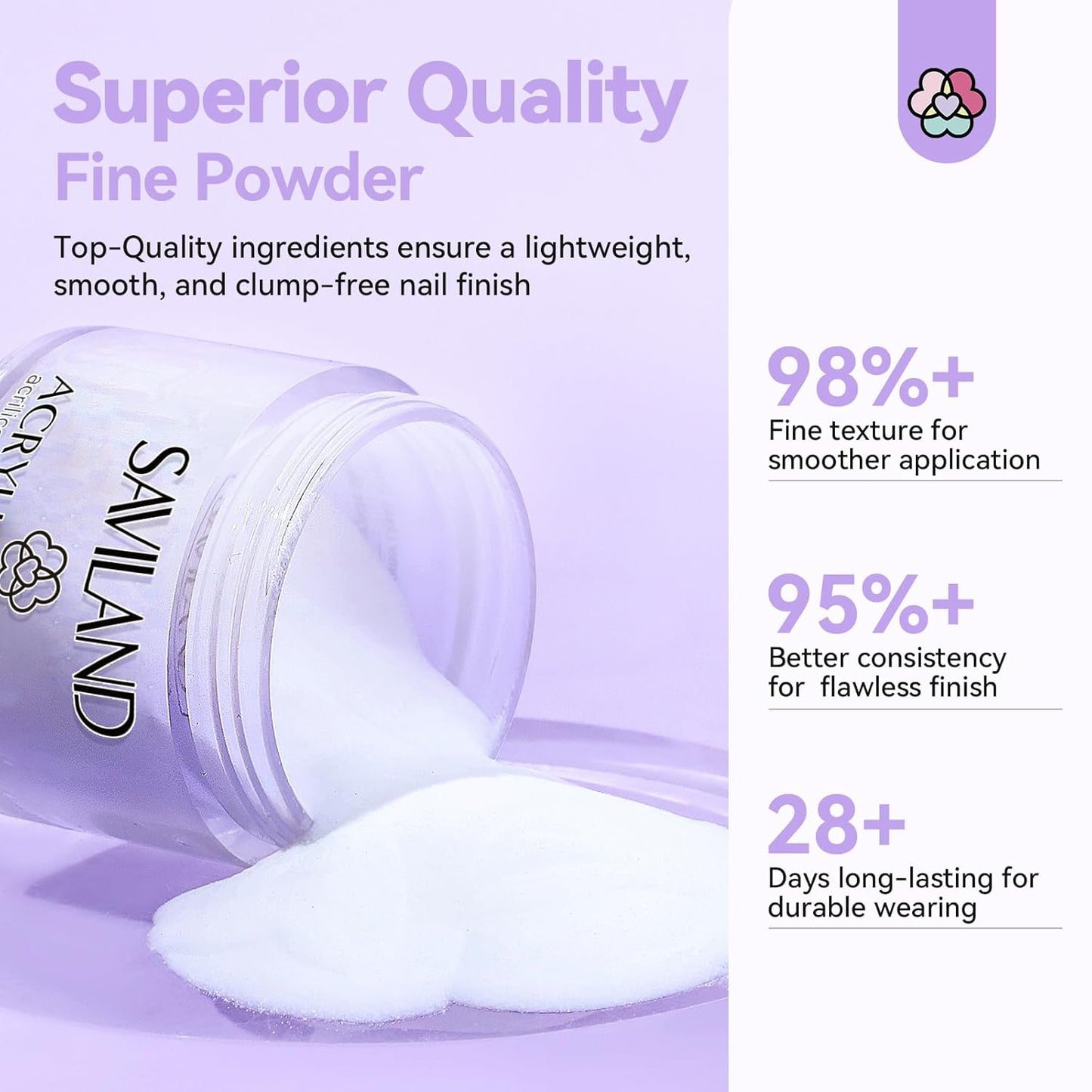 SAVILAND Acrylic Nail Kit with Drill: Professional Salon Nails Kit with Everything Acrylic Powder and Liquid Set Nail Brush Forms Top Gel & Manicure Tools Kit for DIY Extension Carving Home Use