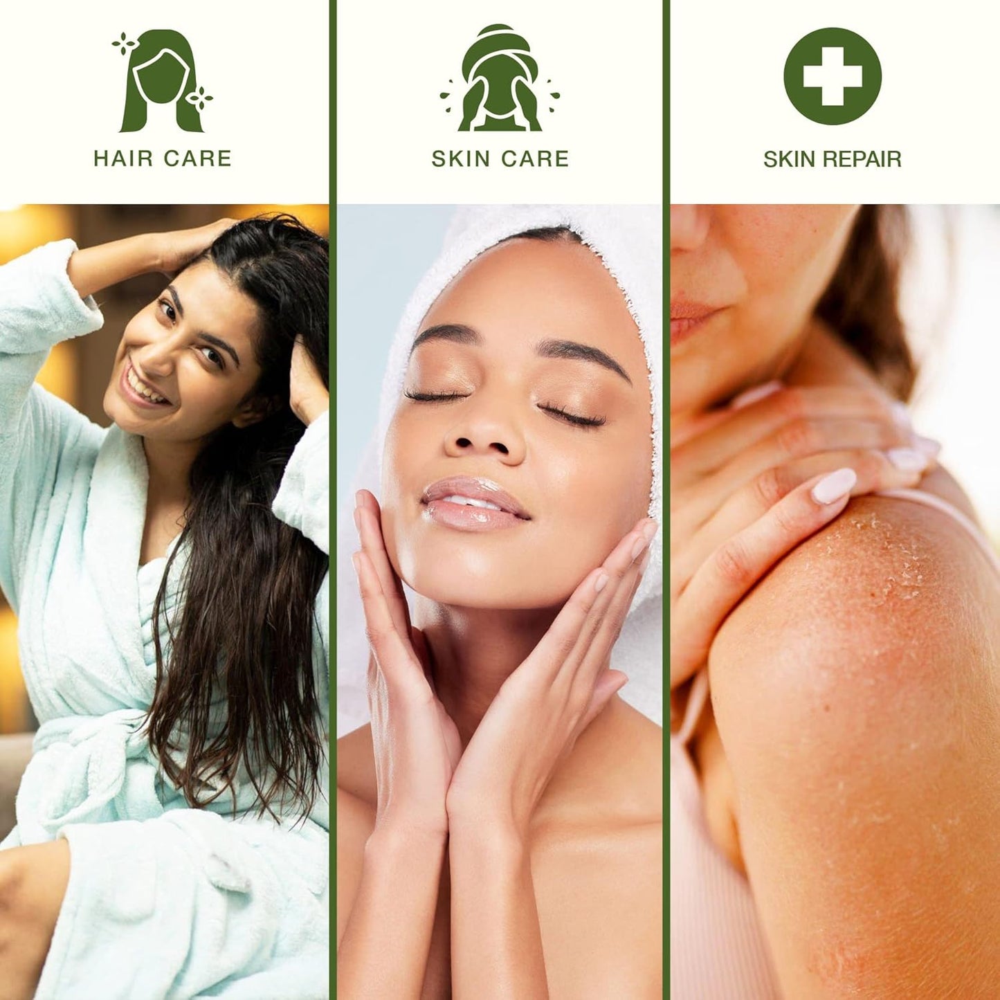 Aloe Vera Spray Bottle Travel Size | Vitamin C, E & A | Skin Care, Hair Spray, Facial Moisturizer, Hair Growth, Facial Cleanser, Sunburn Relief & After Sun Lotion 3.3oz