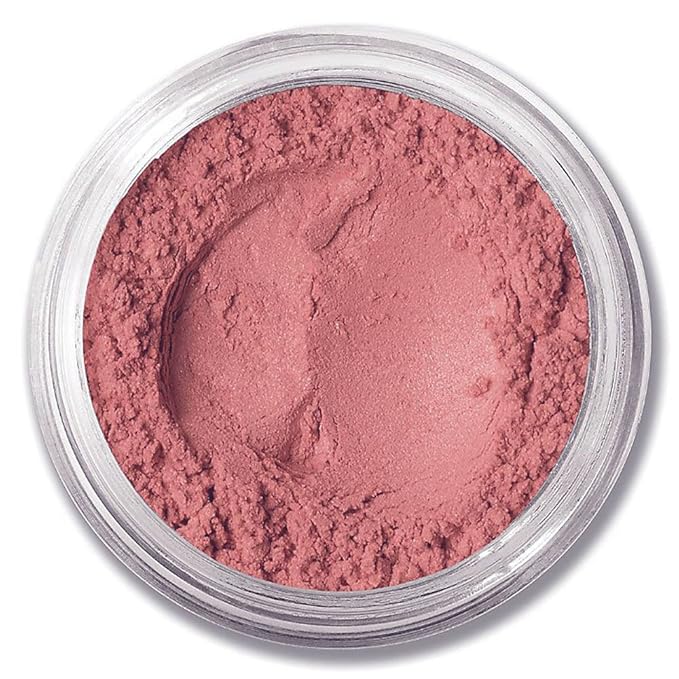 ASC Minerals Foundation Loose Powder 8g Sifter Jar- Choose Color,free of Harmful Ingredients (Compare to Bare Minerals Matte and Original or Mac Makeup) (Mauve blush)