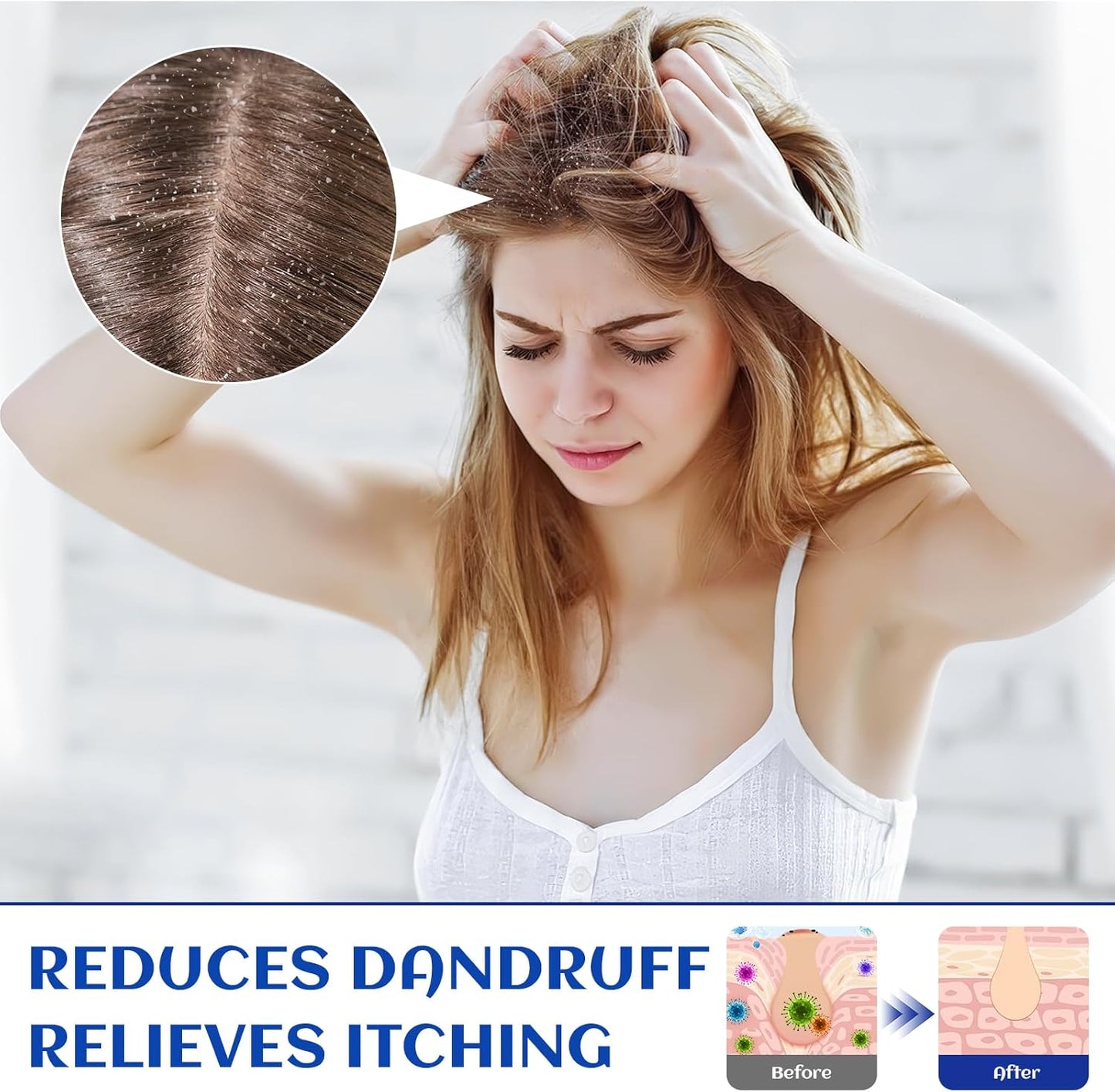 HIQILI 1000ML Rosemary Oil for Hair Growth, Add to Shampoo & Conditioner, 100% Pure Undiluted - 32 Fl Oz