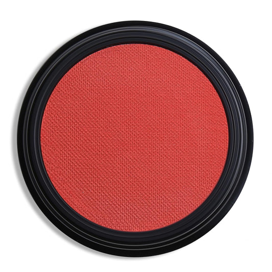 Single Red Eyeshadow, Pressed Powder Matte Eye-Shadow Palette Make-up, Blendable Long Lasting High Pigment Red Eye Makeup Halloween Paint & Face Body Paint