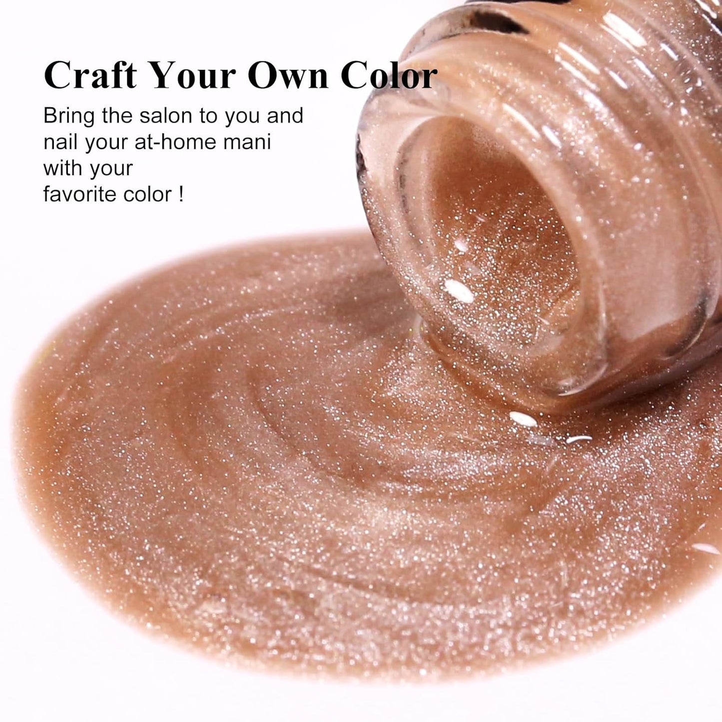 Imtiti Nude Cat Eye Gel Nail Polish, Moonlight Nude Holographic Cat Eyes Glitter Magnetic UV Soak Off Gel Polish with Magnetic Stick 1Pcs (0.34 Fl Oz-947)