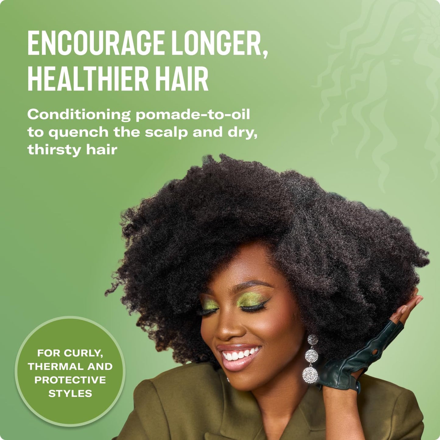 Mielle Organics Rosemary & Mint Hair Pomade for Women & Men - Conditioning Natural Hair Moisturizer to Quench the Scalp, Lock in Wave Patterns, Add Shine & Help Protect Against Dryness (5 oz)