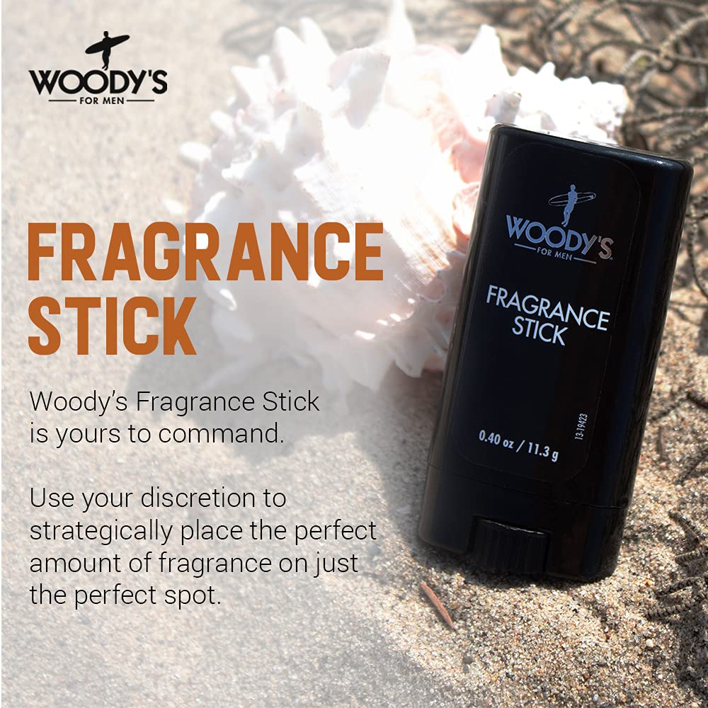 Woody's Fragrance Stick, Solid Perfume for Men, 0.5 Ounce, 1-Pack