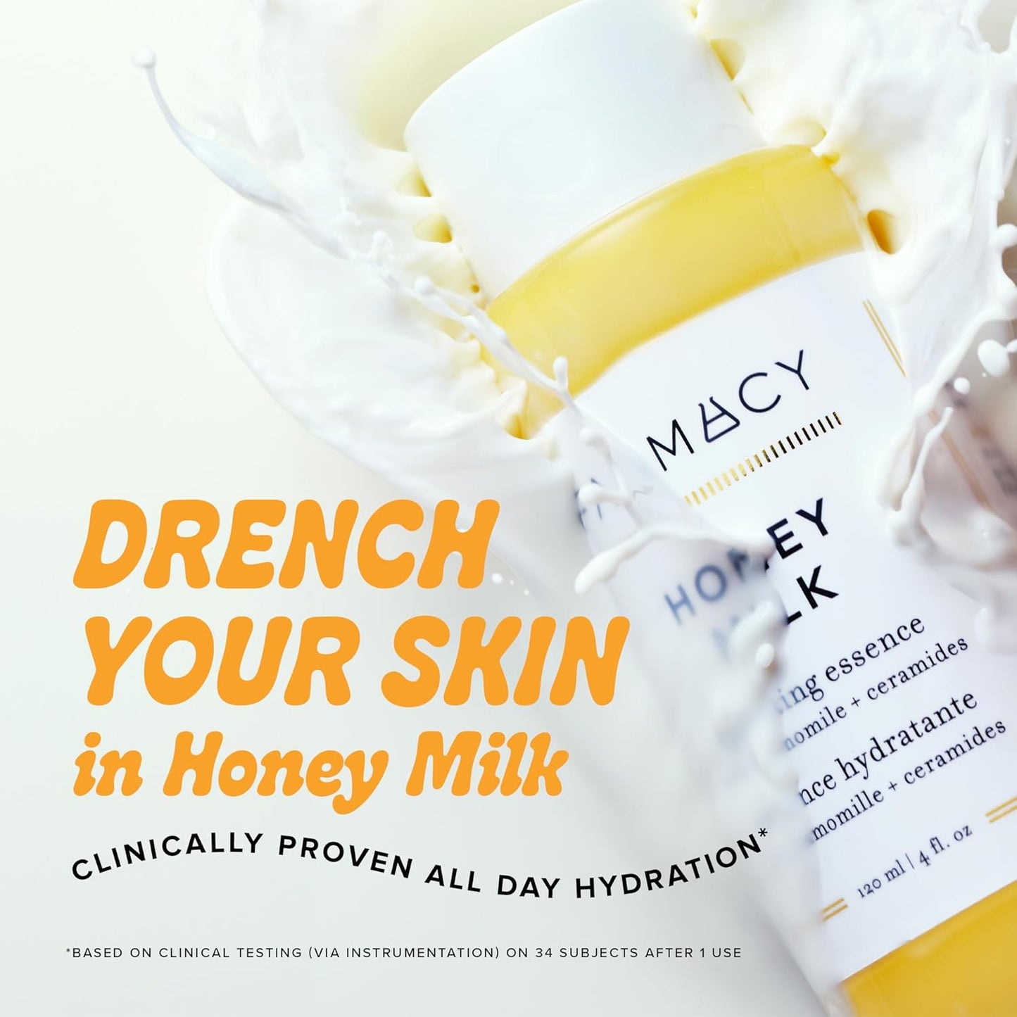 Farmacy Hydrating Essence - Hydrating Honey Milk Toner + Facial Essence to Soothe, Moisturize and Strengthen Skin Barrier - Preps Complexion for Skincare Products or Makeup Application (10ml)