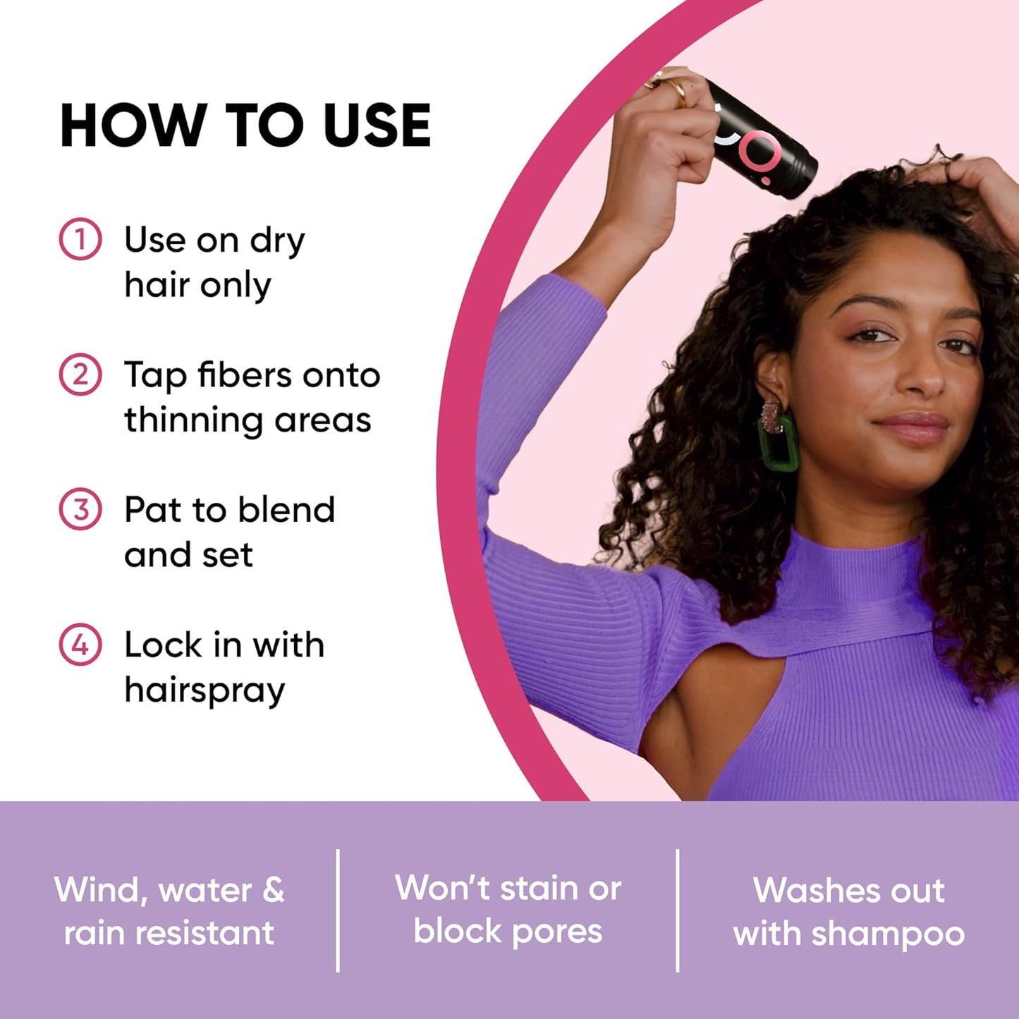 GBG Hair Fibers for Thinning Hair & Bald Spots (Light Blonde) - 25g Bottle - Conceals Hair Loss - Instant Cover Up & Volume in 30 Seconds, Hair Powder for Women & Men - Cruelty Free