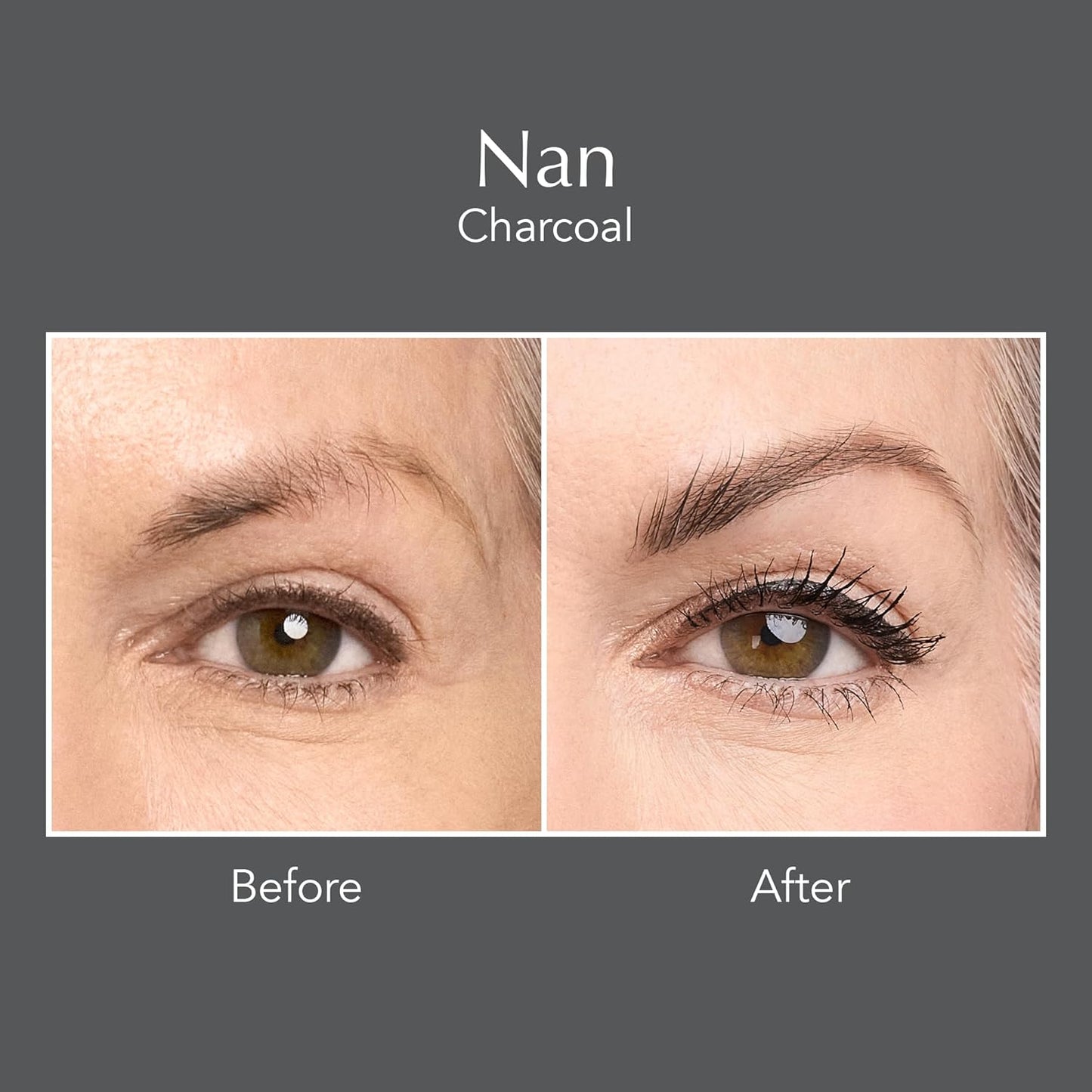 Thrive Causemetics Infinity Waterproof Eyebrow Pencil, Retractable Brow Pencil with Hyaluronic Acid & Shea Butter, Dual Ended Eyebrow Brush Spoolie, Fine Tip, Vegan & Cruelty Free, Nan (Charcoal)