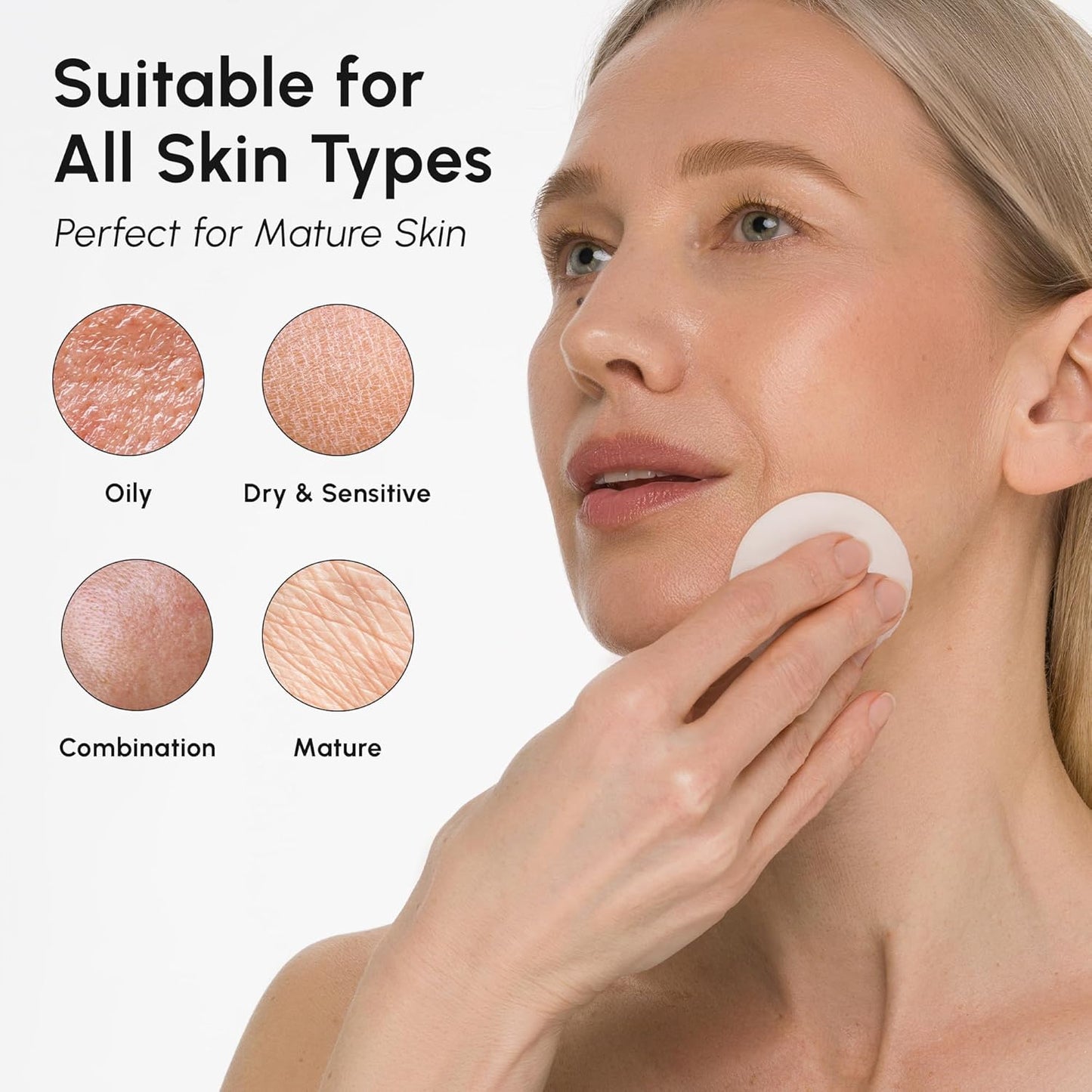 MAREE Glycolic Acid Toner 10% Facial Polish - Exfoliating Toner for Face - Glycolic Acid Toning Solution - Face, Scalp & Underarms Exfoliant Spray Alternative - Pure Acido Glicolico para Manchas