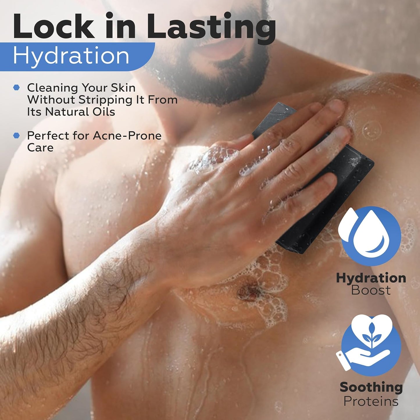 Plant Based Natural Bar Soap Gift Set – 8 Handmade Organic Soap Bars for Men & Women – Cold Process With Essential Oils for Moisturizing Dry & Sensitive Skin 8 Different Scents 5 oz Each