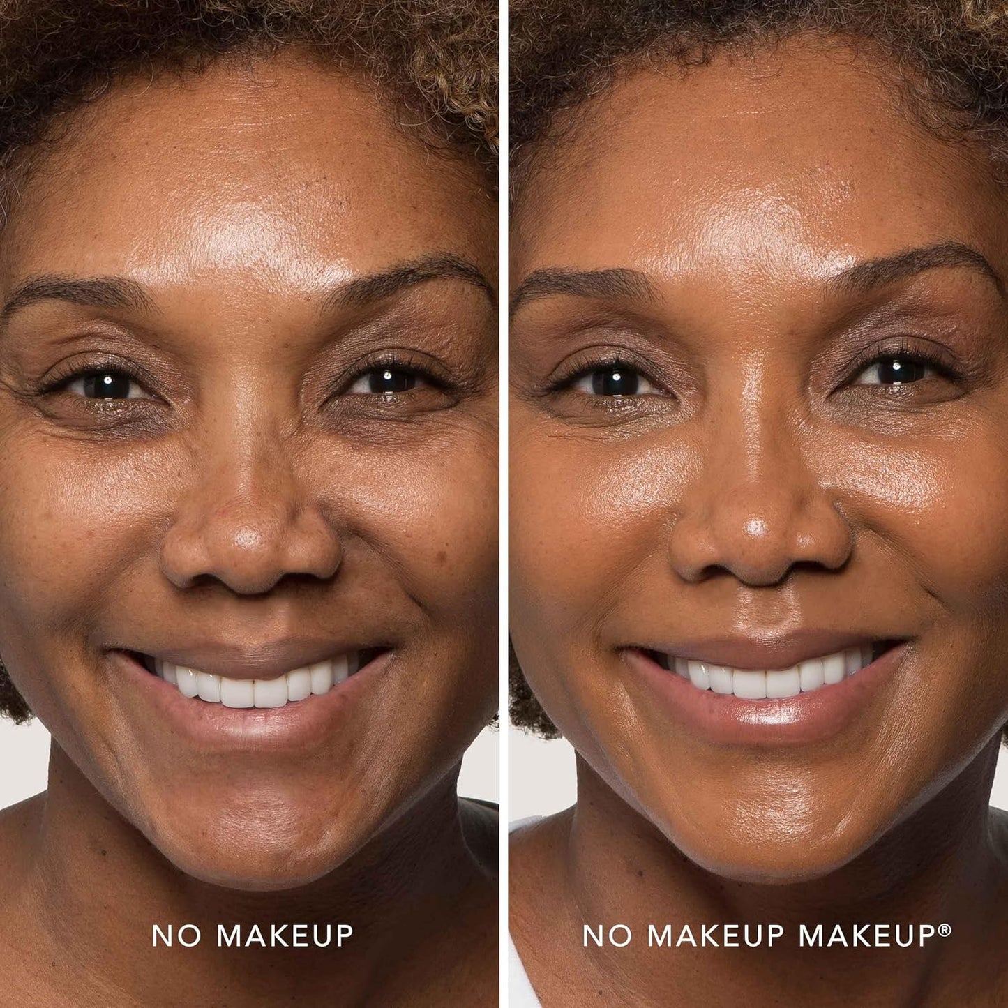 Long-Lasting Lightweight Foundation & Brush Duo | Cruelty-Free, Fragrance-Free, Buildable, Transfer-Proof Makeup (Golden Tan)