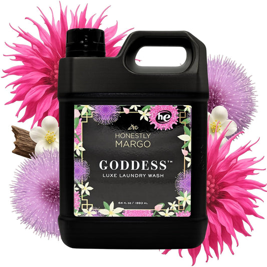 Luxury Goddess Laundry Wash Detergent (64 Oz) – Women Laundry Detergent Infused With Luxurious Scent Notes, Delicate Laundry Soap, Long Lasting Fragrance – Sulfate and Paraben Free