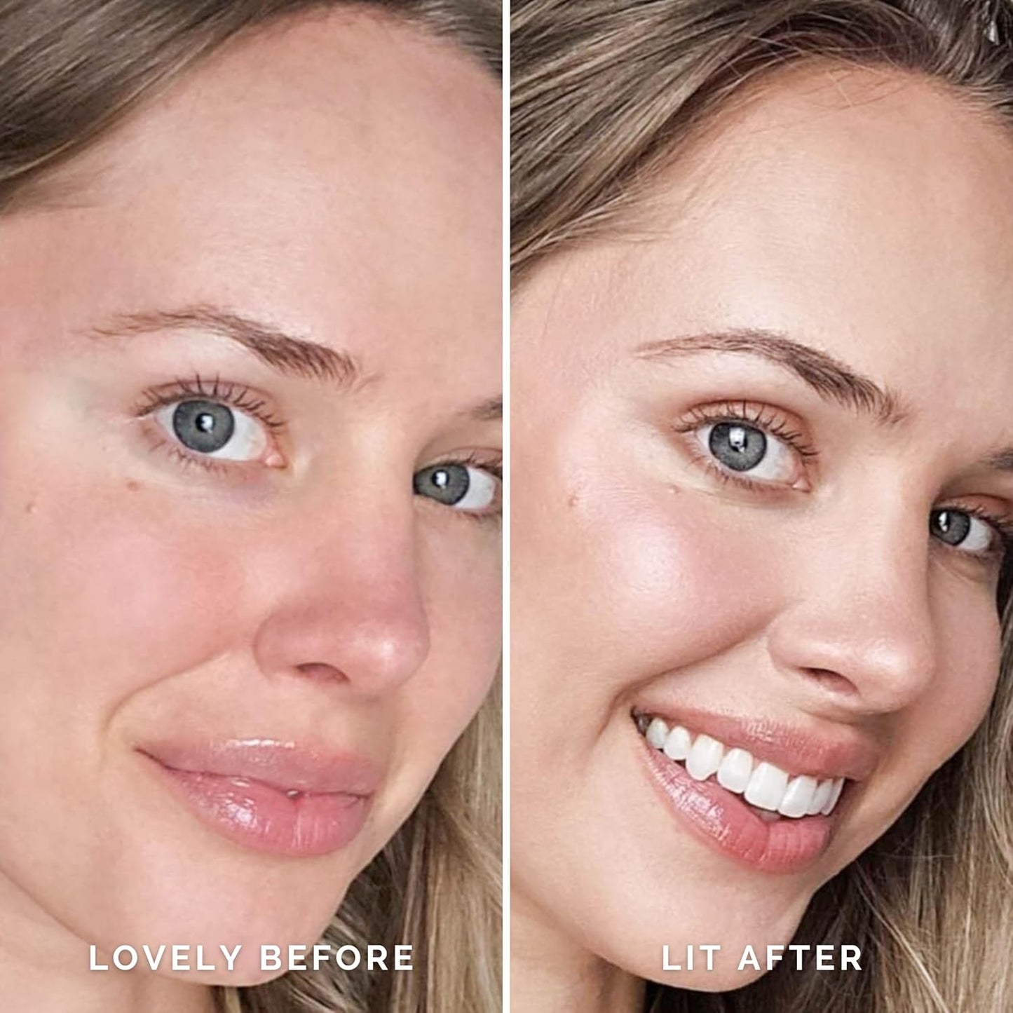 Elizabeth Mott Thank Me Later Glow Enhancer & Primer - Illuminating Makeup Base & Highlighter for Radiant Skin - Lightweight, Long-Lasting, Vegan & Cruelty-Free, Sheer Light Glow Shade, 30g