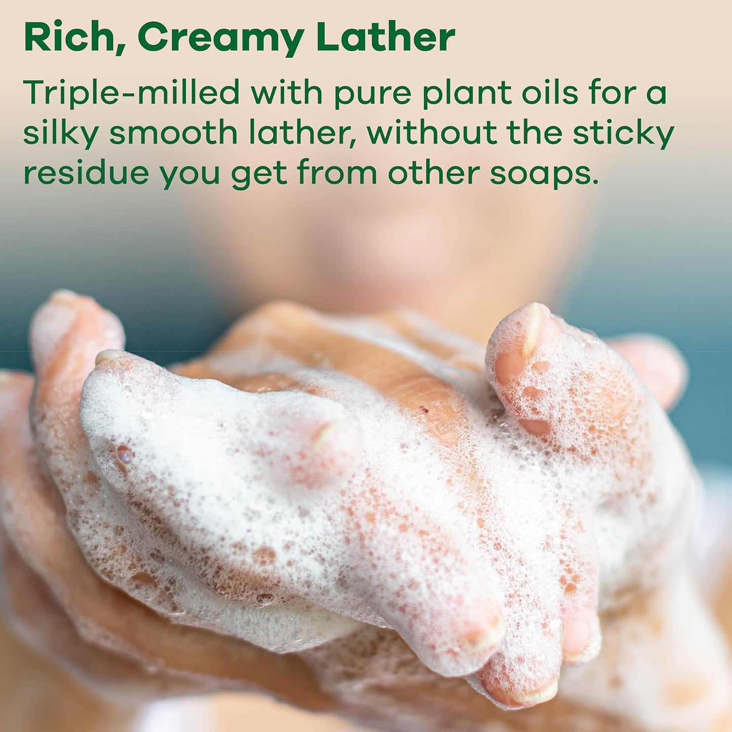 Australian Botanical Soap Goats Milk Sandalwood Oat Milk and Aloe Vera 6.6 oz Luxury Soap Bars Enriched with Shea Butter, Woodsy Assorted Pack of 4