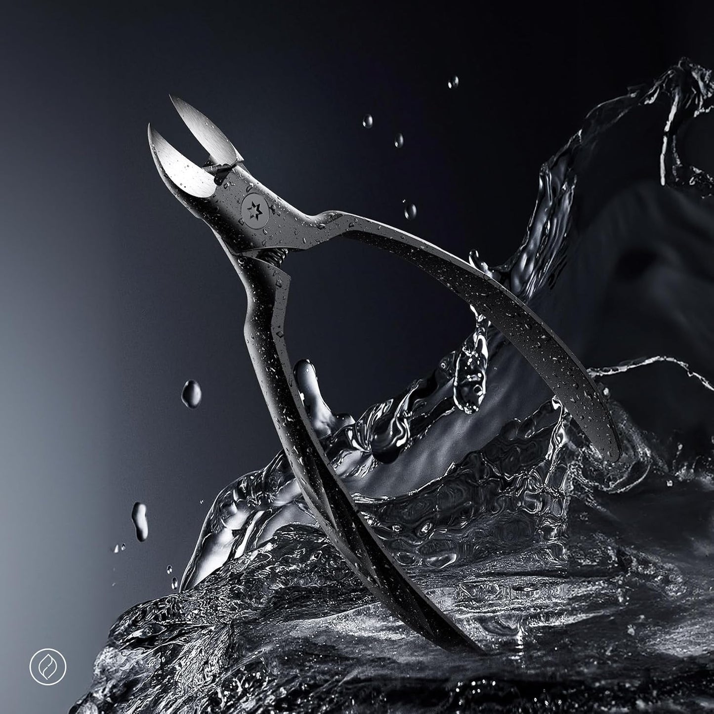 FERYES 25° Edge Toenail Clippers for Thick Nails for Seniors, Heavy Duty Nail Clippers for Ingrown Toenails