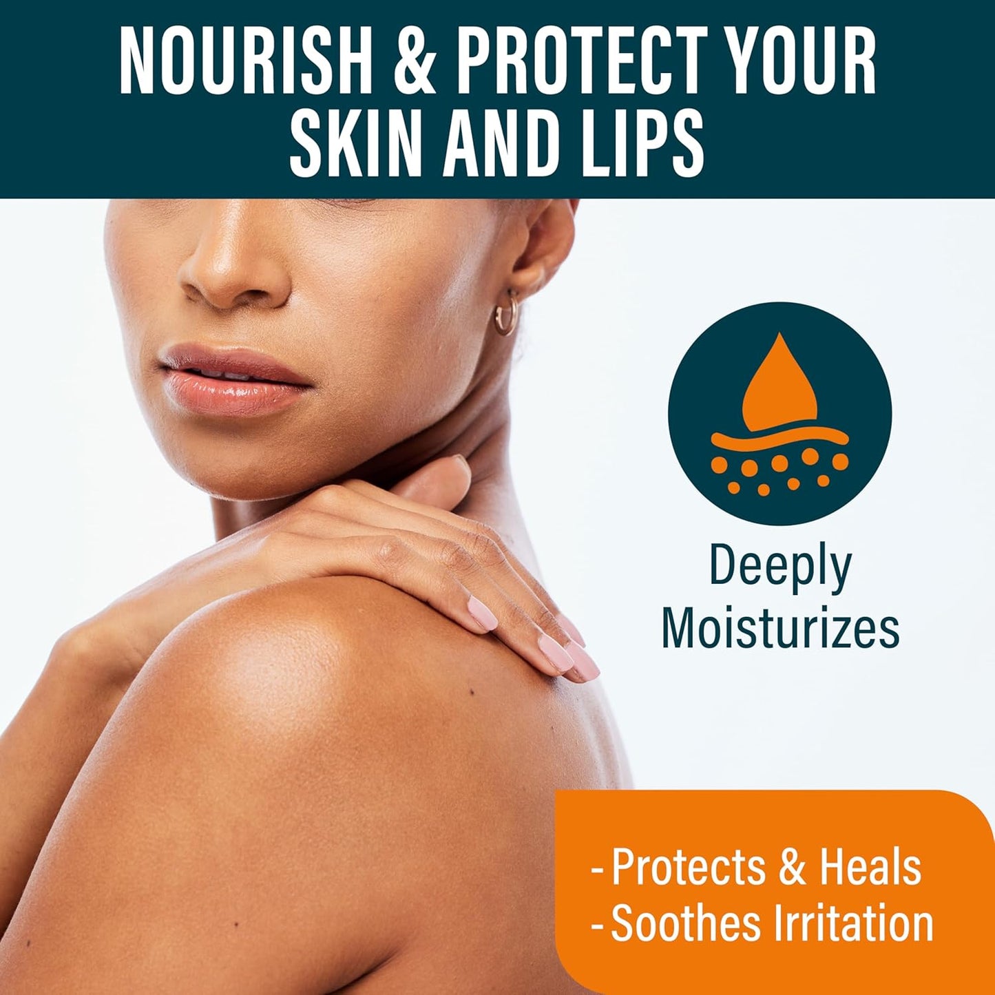 NUVADERMIS Tea Tree Oil Foot Balm – Effective Recovery Balm for Dry, Cracked Feet, Athlete’s Foot, Ringworm & Itchy Skin – Soothing Moisturizer – 2 oz