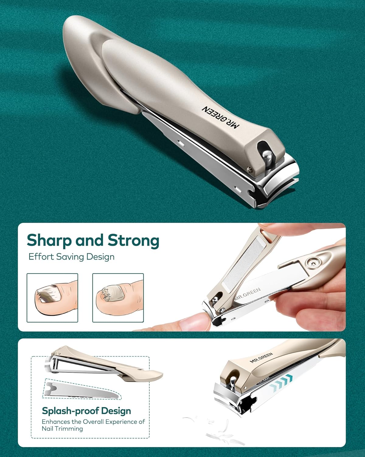 Manicure Set 8 in 1,Professional Pedicure kit,Stainless Steel Manicure Kit,Portable Travel Grooming Kit Nail Care Tools,Nail Clippers Pedicure Tools with Leather Travel Case(Dark Brown)