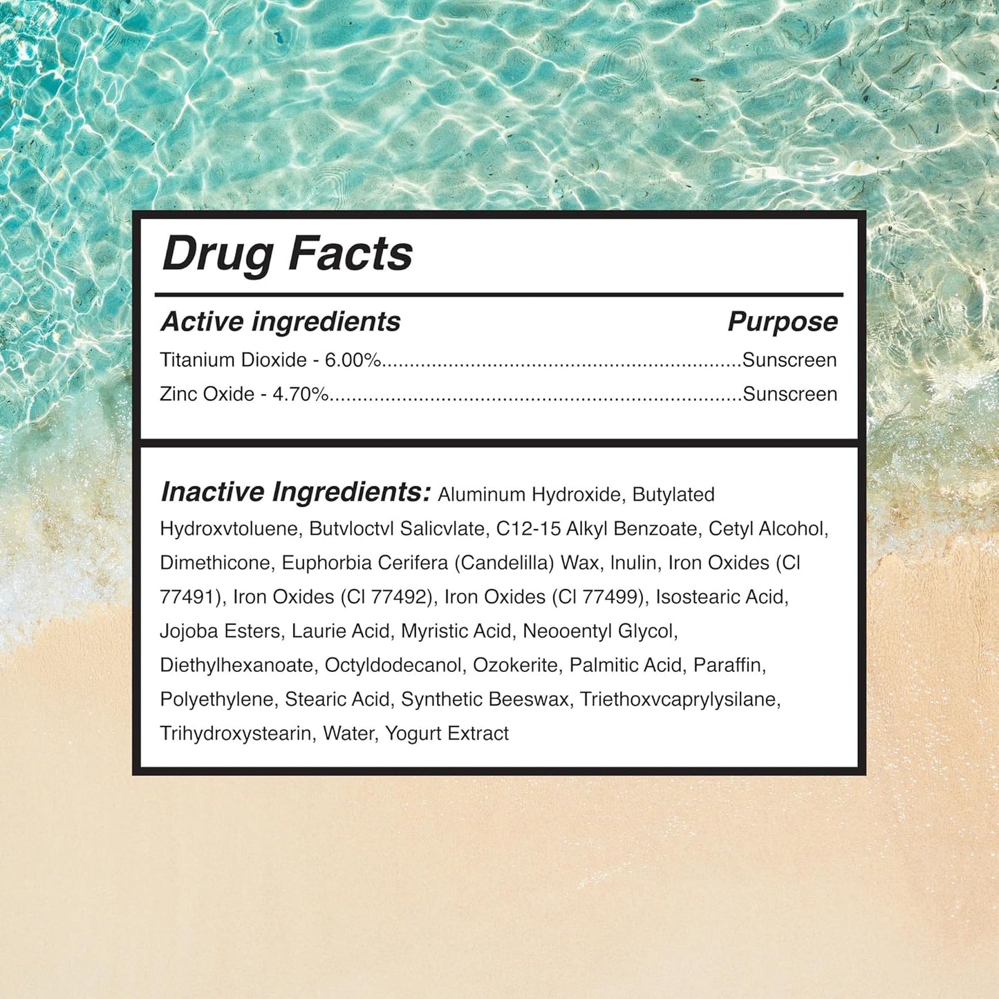 Surface Mineral Face Sunscreen Stick, Dry Touch SPF 50, Broad Spectrum UVA UVB Sun Protection for Kids and Adults, Travel Friendly, Water Resistant for 80 Minutes, Tropical Scent, 0.5oz