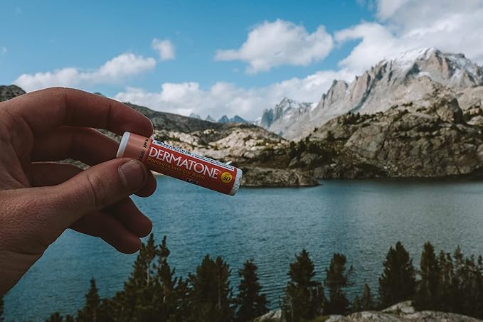 Dermatone Pomegranate Lip Balm SPF 30 | Lip Balm with Sunscreen | Moisturizing with Aloe and Vitamin E | Medicated to Soothe & Replenish Chapped and Cracked Lips (2-pack, 0.15oz sticks)