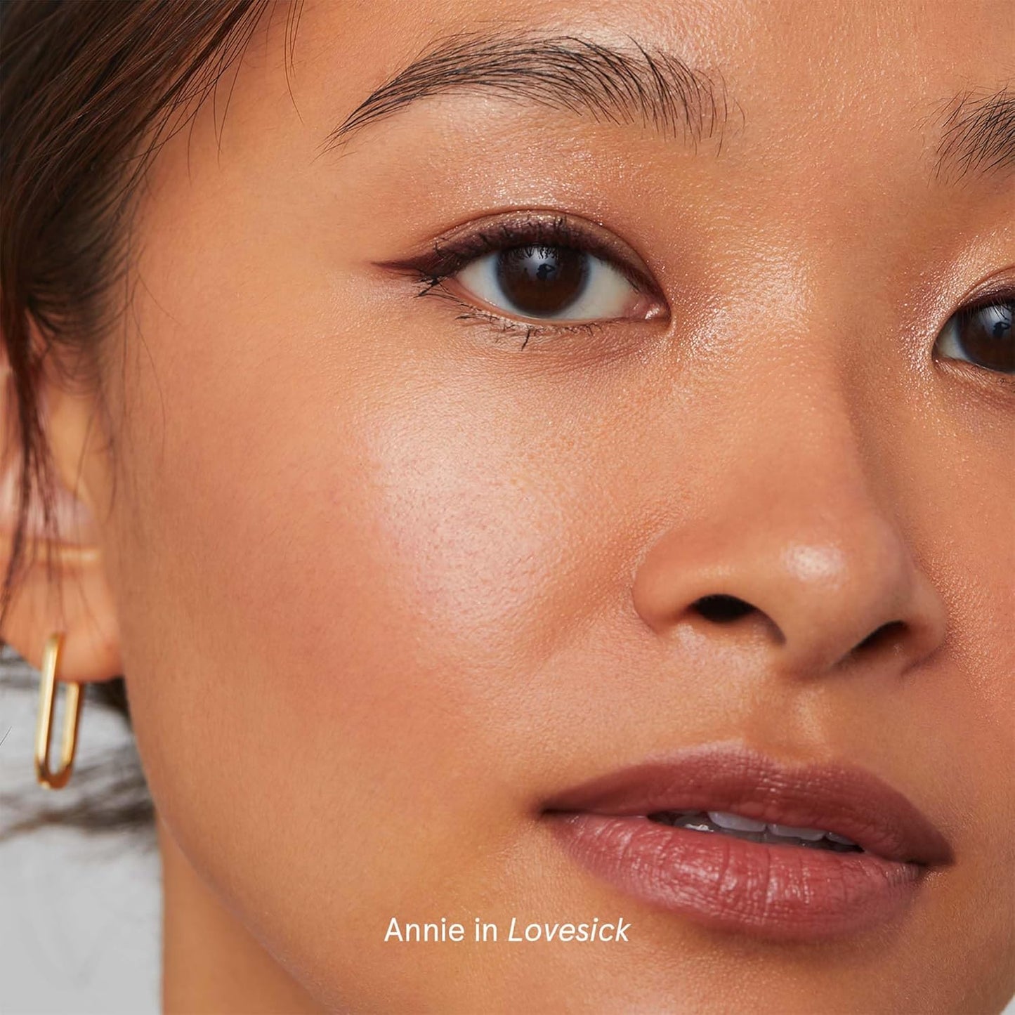 SOSHE Beauty - Waterproof Precision Eyeliner | 1.5mm Smudge-Proof Gel Liner| Easy Refills | Cruelty-Free, Certified Plastic Negative (Lovesick - Burgundy Brown)