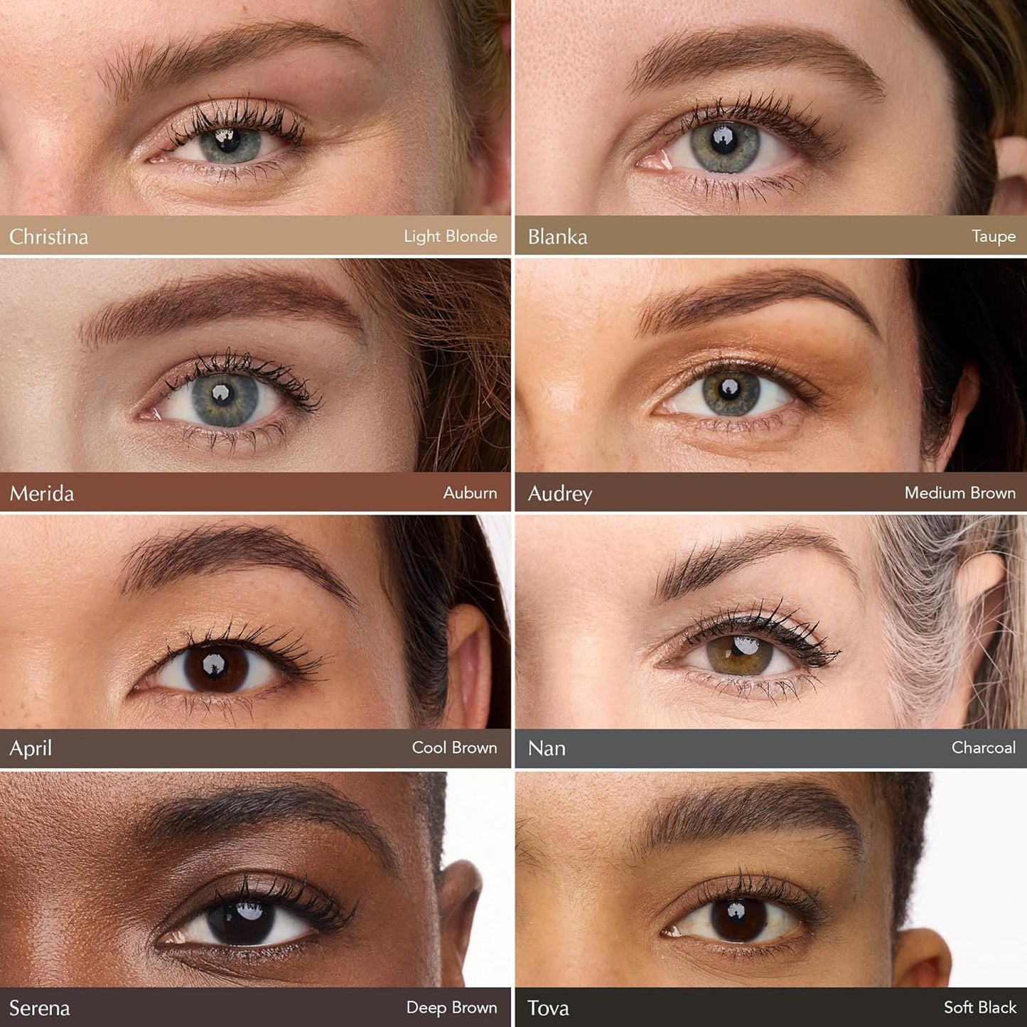 Thrive Causemetics Infinity Waterproof Eyebrow Pencil, Retractable Brow Pencil with Hyaluronic Acid & Shea Butter, Dual Ended Eyebrow Brush Spoolie, Fine Tip, Vegan & Cruelty Free, Merida (Auburn)