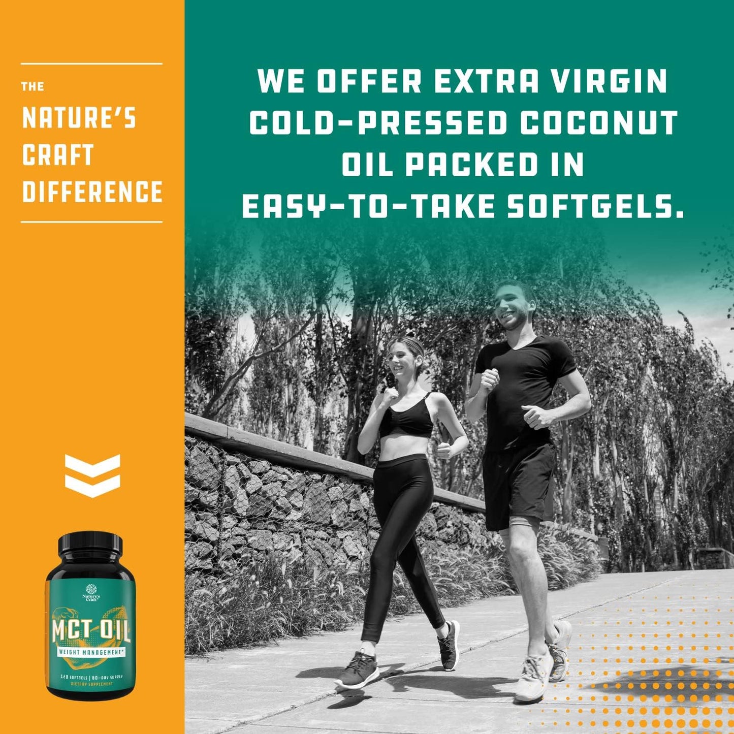 C8 MCT Oil Softgels - Medium Chain Triglycerids MCT Coconut Oil Supplement with Caprylic/Capric Triglycerides for Body Sculpting, Enhanced Energy & Stamina - Keto Supplements for Weight Loss - 120 Ct