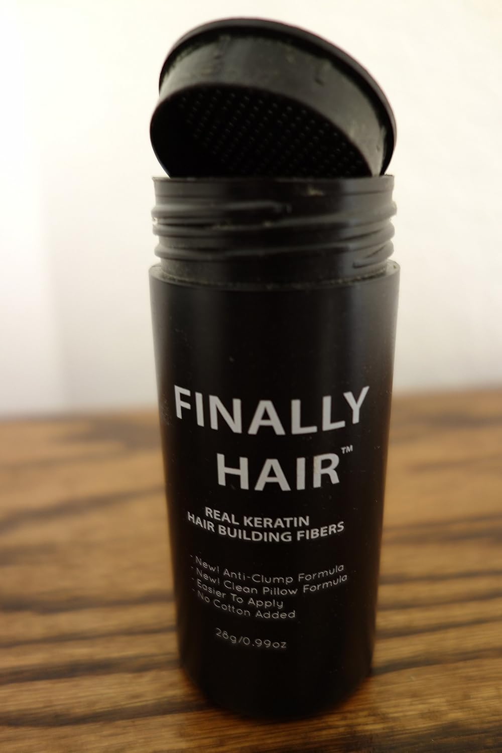 Hair Building Fibers 50 Grams Refill Your Existing Bottle. Highest Grade Fiber By Finally Hair (Medium Salt & Pepper - Dark Chocolate Brown with Touch of White Special Formula)