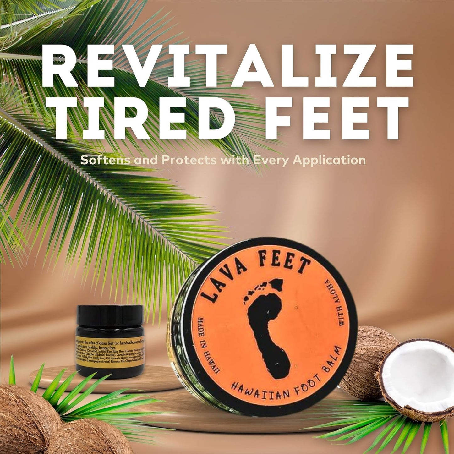 Ola Lava Feet Hawaiian Foot Balm - 1oz