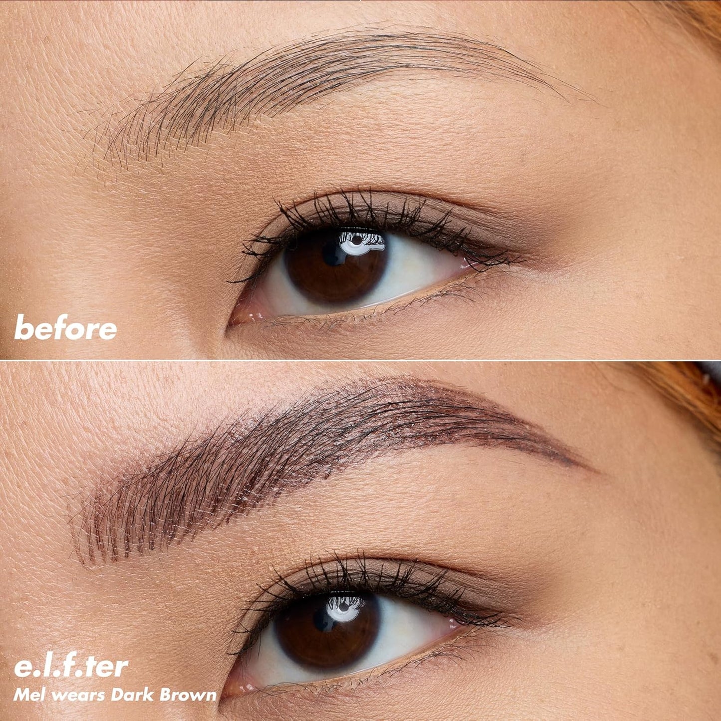 e.l.f. Holy Strokes Micro-Fine Brow Pen, Liquid Waterproof Eyebrow Makeup For Detailing & Adding Dimension, Vegan & Cruelty-Free, Dark Brown