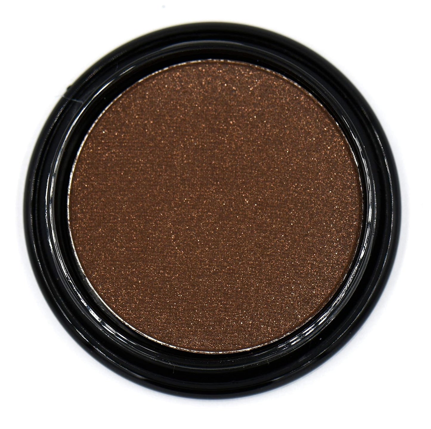 Truffle Chocolate Deep Dark Chestnut Cocoa Brown Shimmer Pressed Powder Single Vegan Eyeshadow; Talc, Paraben & Cruelty Free
